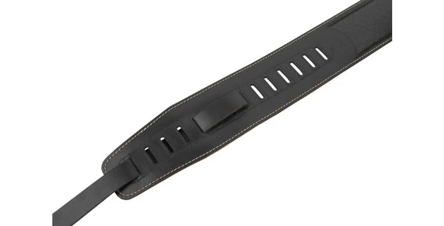 Sadowsky MasterBuilt Genuine Leather Bass Strap Black - Image 2