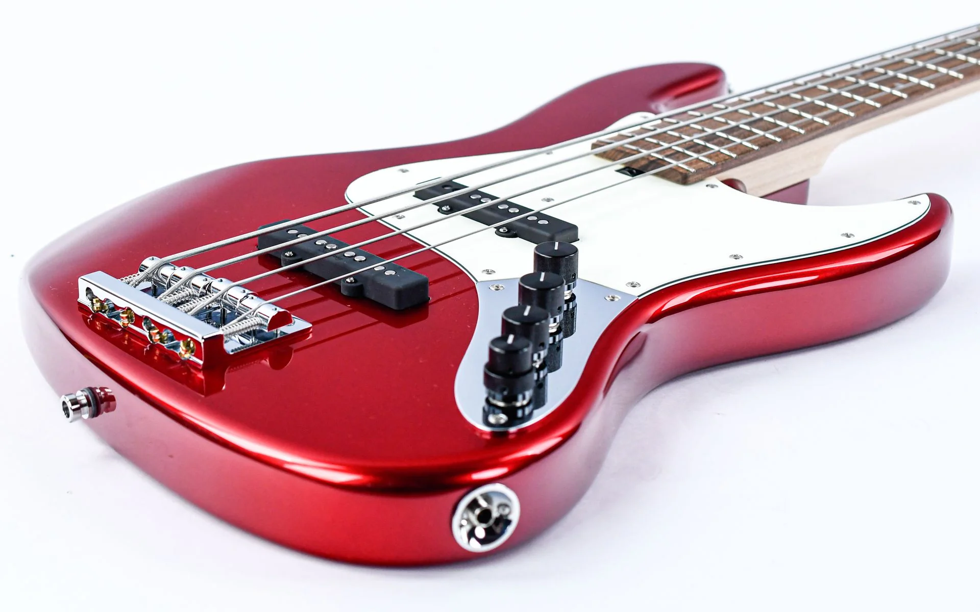 Sadowsky MetroLine 21 Fret Vintage J/J Bass 4 String Candy Apple Red Metallic - Image 11
