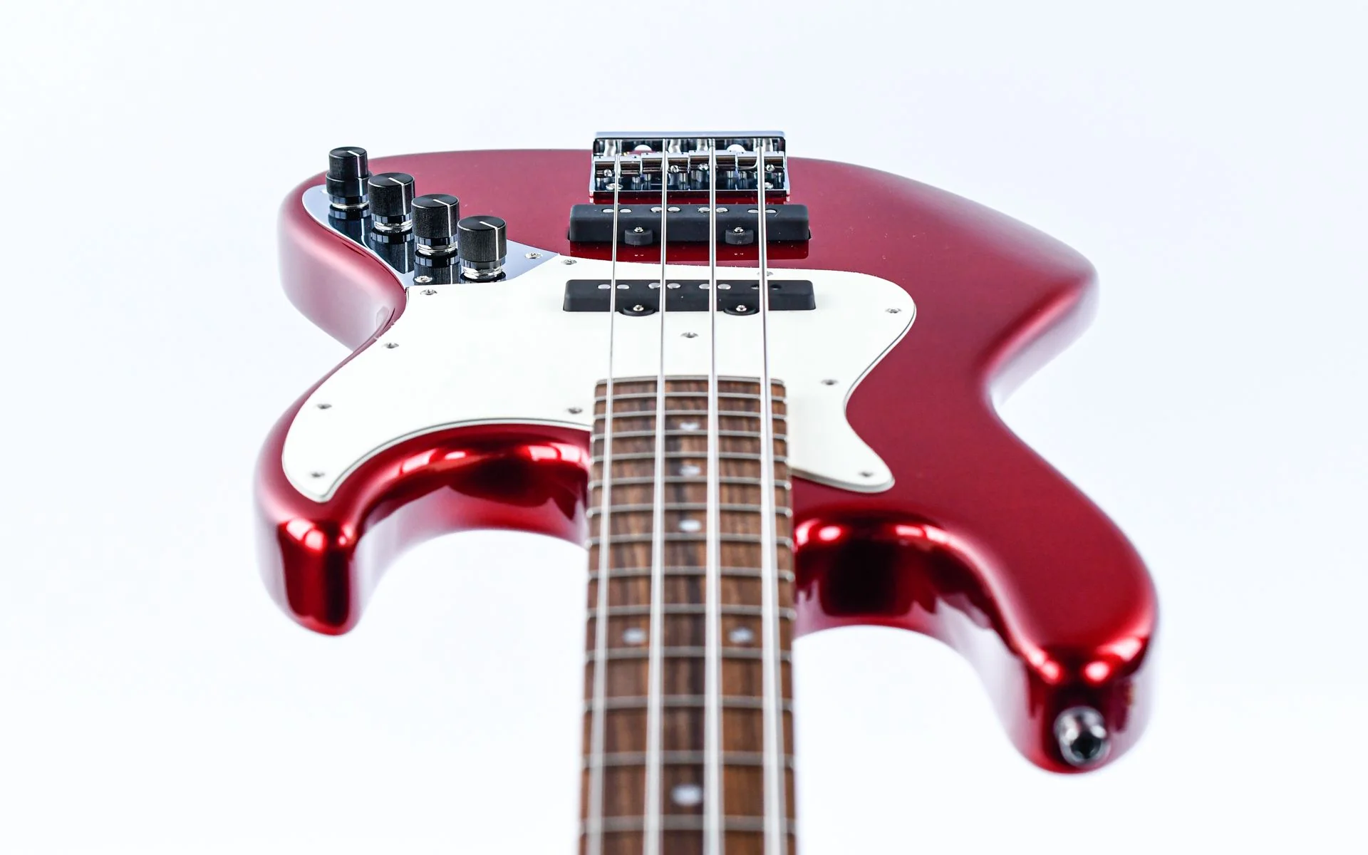 Sadowsky MetroLine 21 Fret Vintage J/J Bass 4 String Candy Apple Red Metallic - Image 12