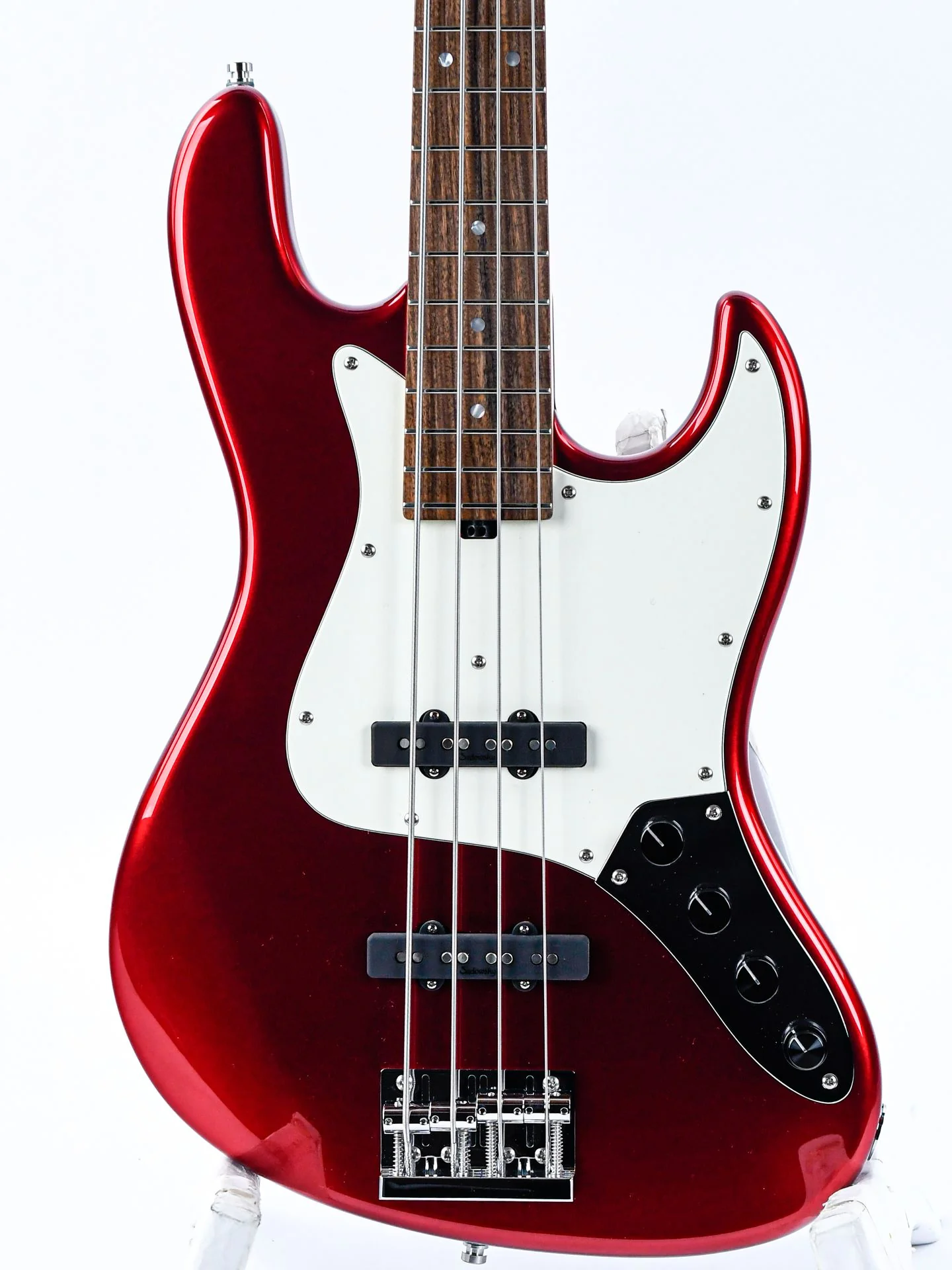 Sadowsky MetroLine 21 Fret Vintage J/J Bass 4 String Candy Apple Red Metallic - Image 5