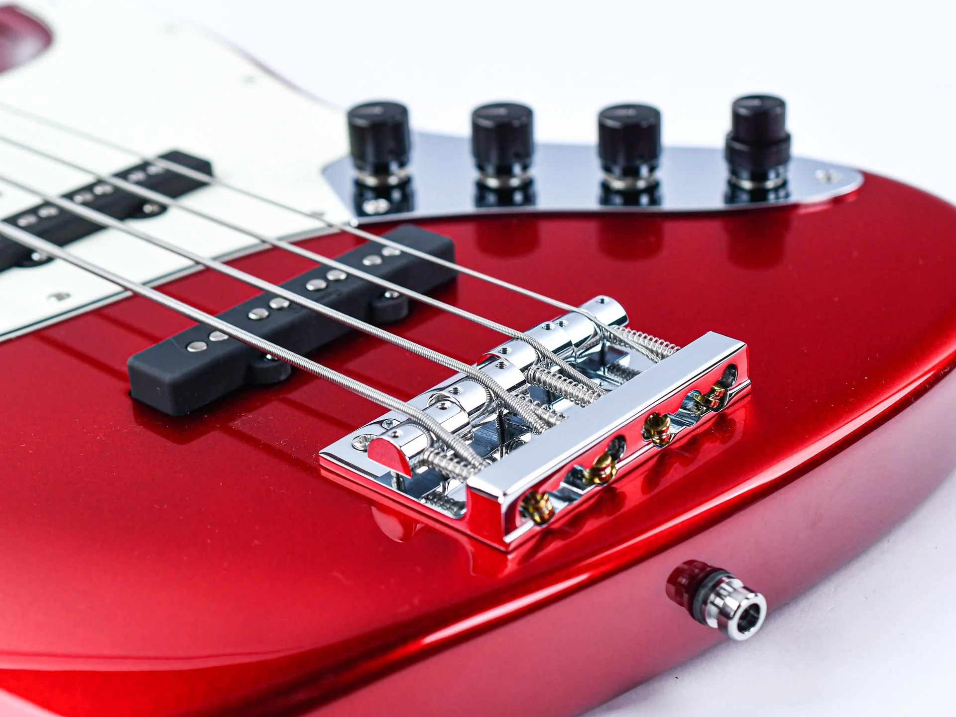 Sadowsky MetroLine 21 Fret Vintage J/J Bass 4 String Candy Apple Red Metallic - Image 7