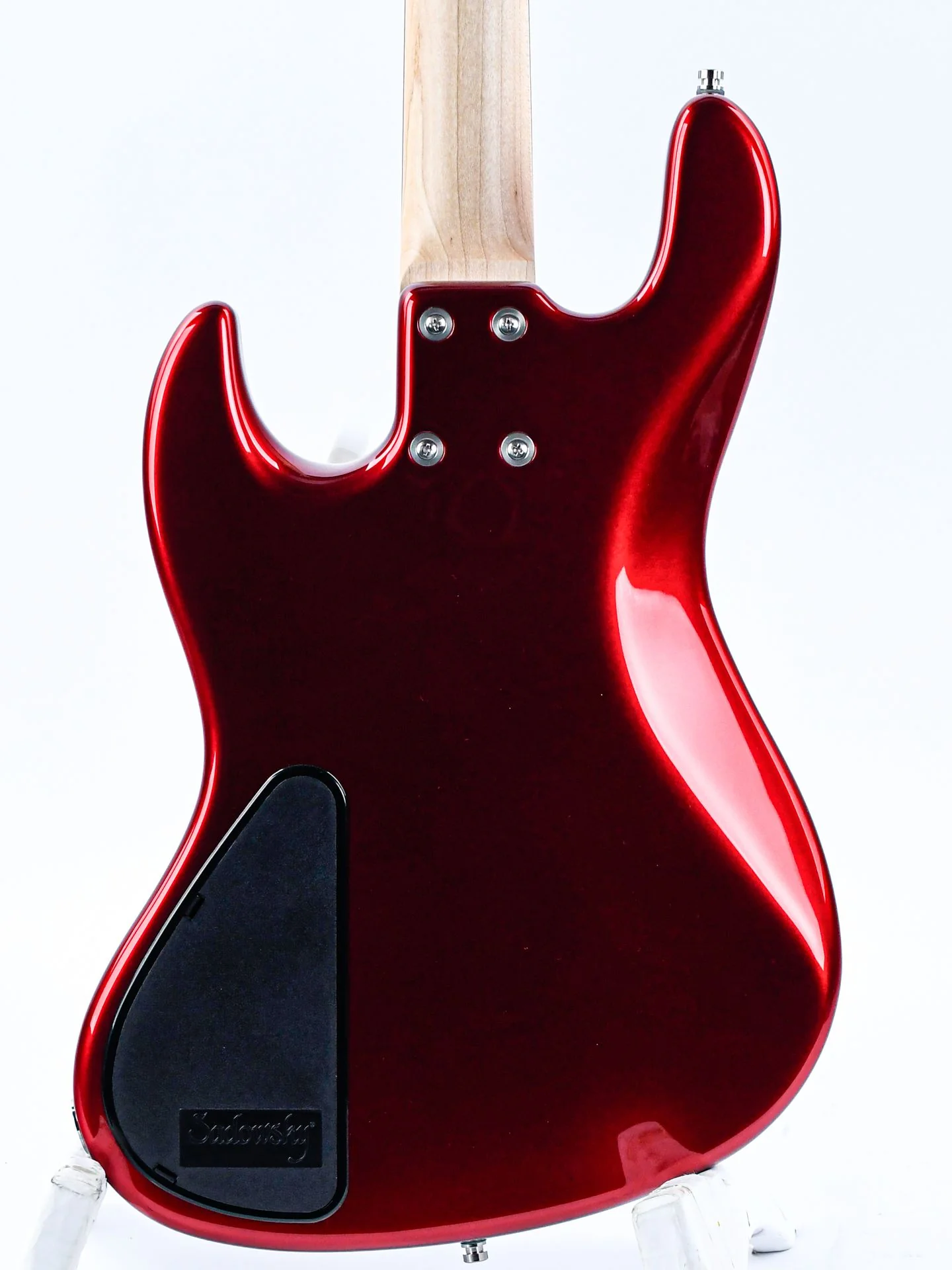Sadowsky MetroLine 21 Fret Vintage J/J Bass 4 String Candy Apple Red Metallic - Image 8