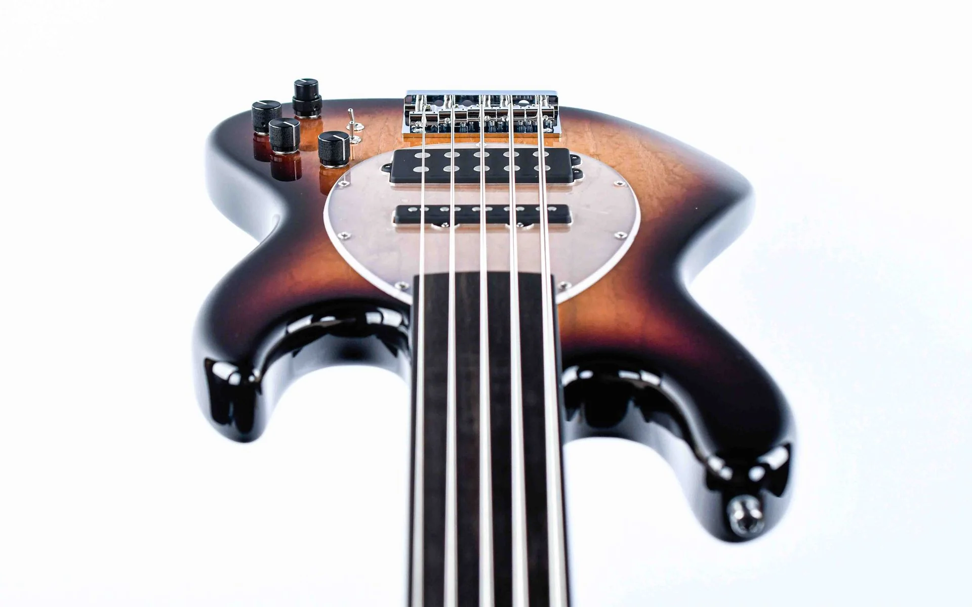Sadowsky MetroLine 21 Vintage M/J Bass 5 String Fretless '59 Burst - Image 12