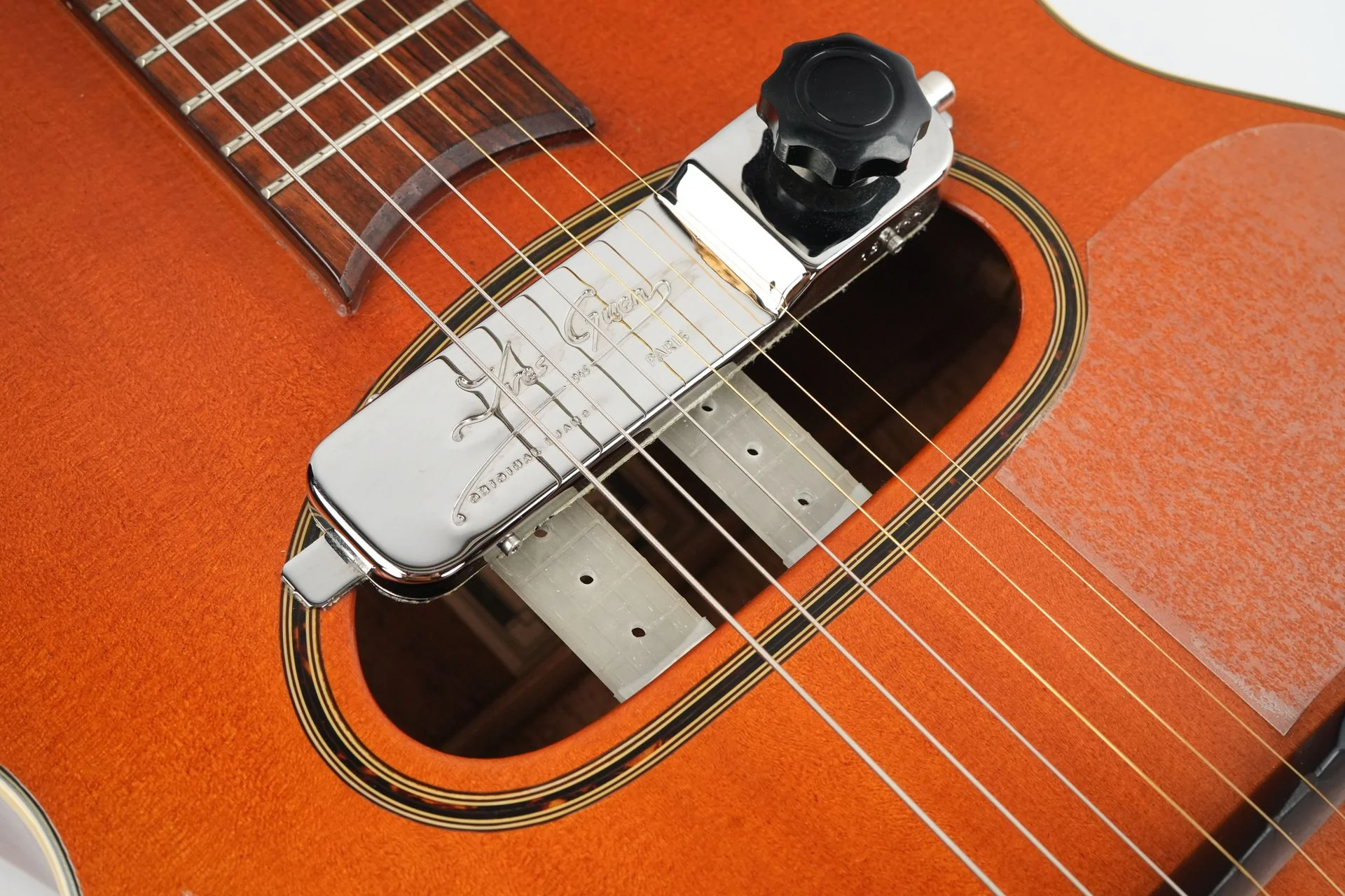 Saga BM300 Gypsy Jazz D Hole Used - Image 11