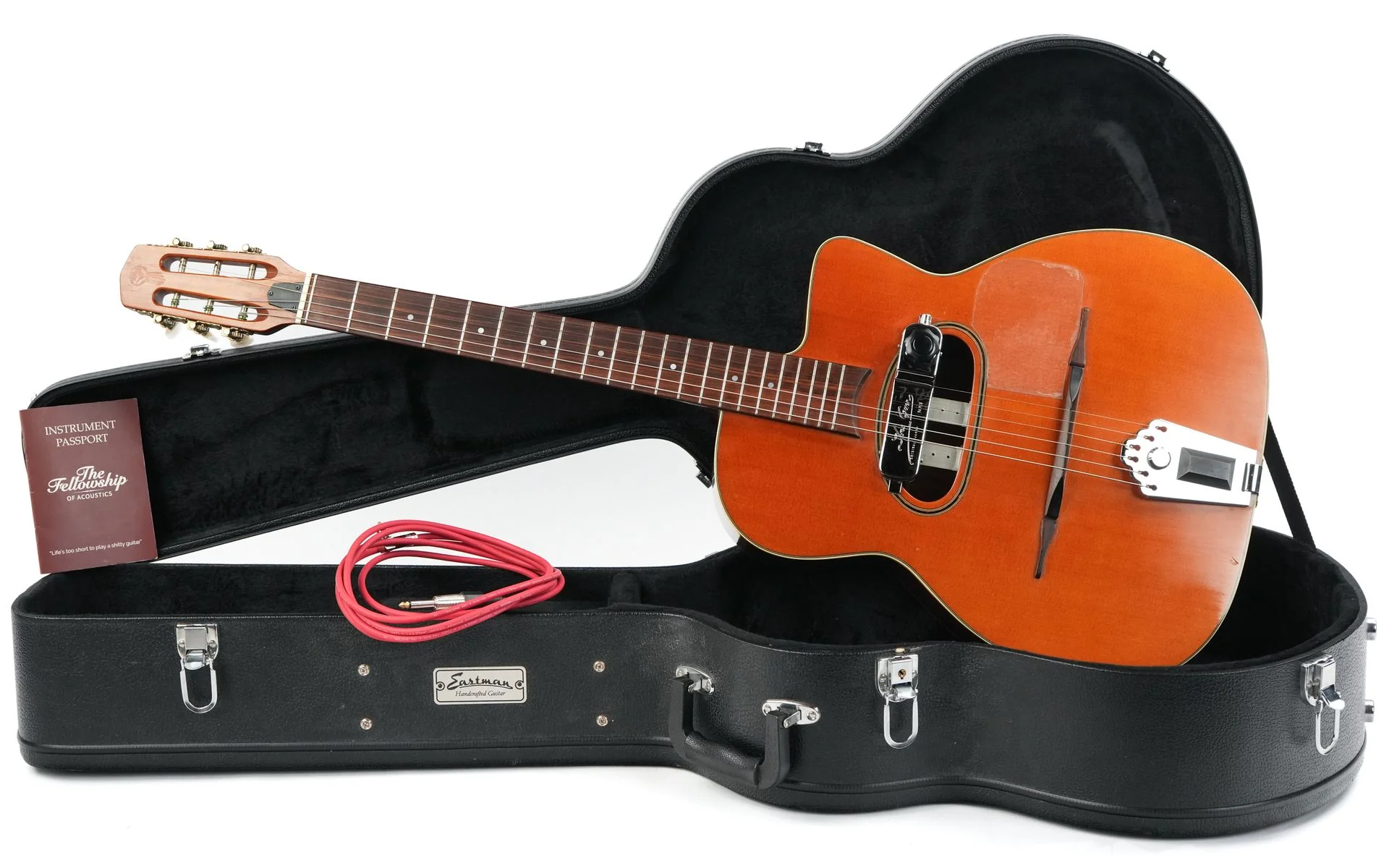 Saga BM300 Gypsy Jazz D Hole Used - Image 3