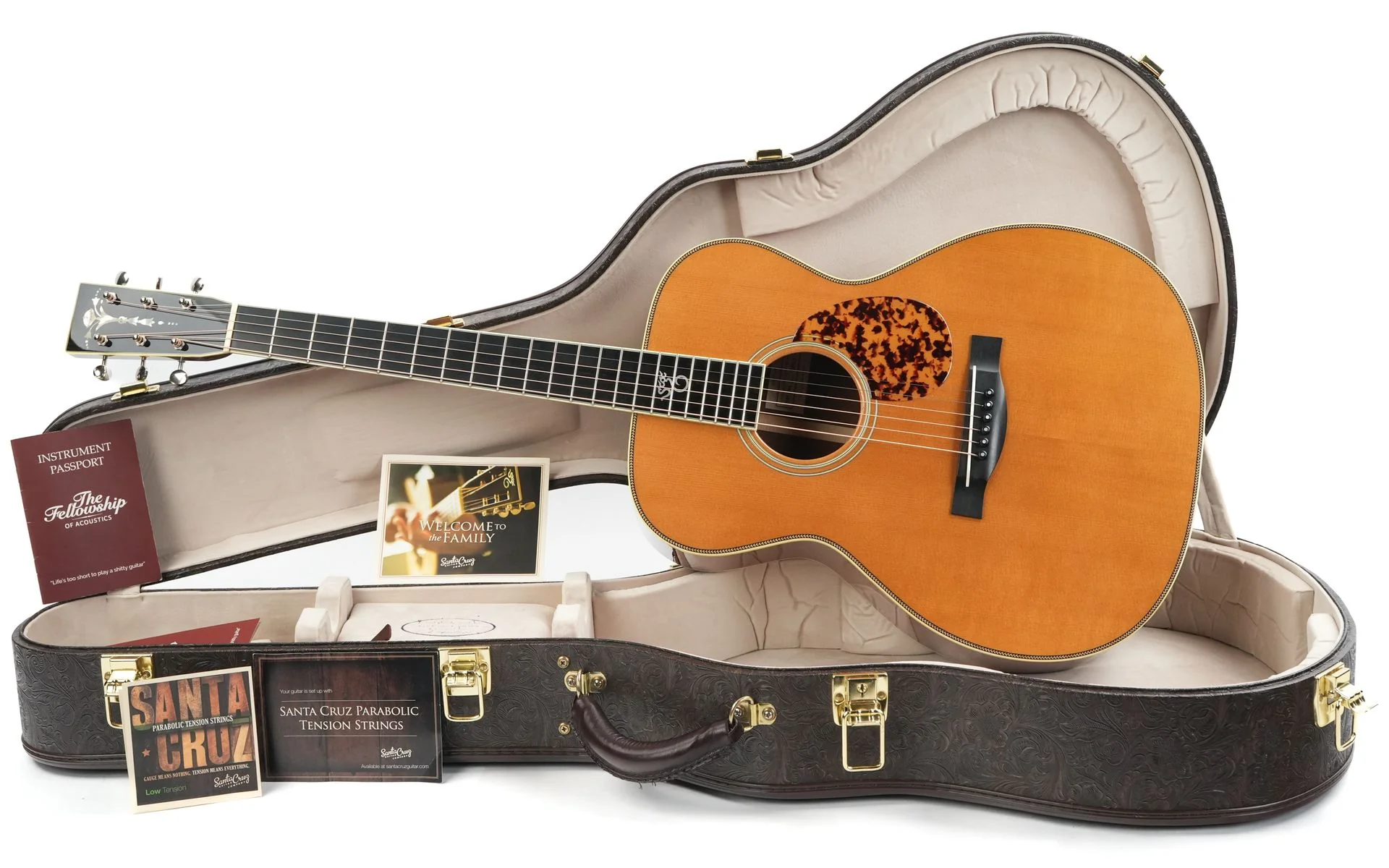 Santa Cruz 1934 OM Old Growth Mahogany 2021 - Image 3
