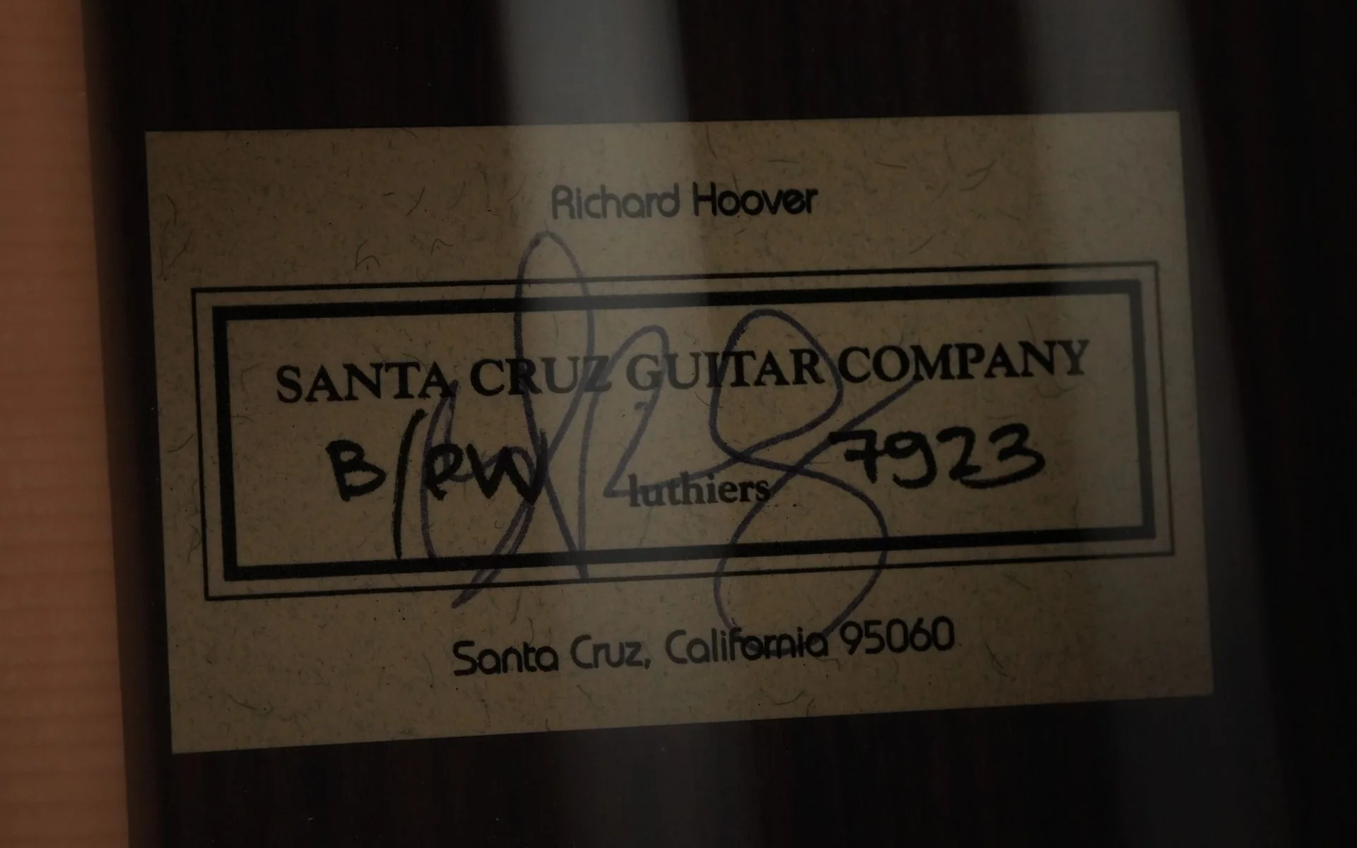 Santa Cruz B PW Brad Paisley Signature 2024 - Image 11