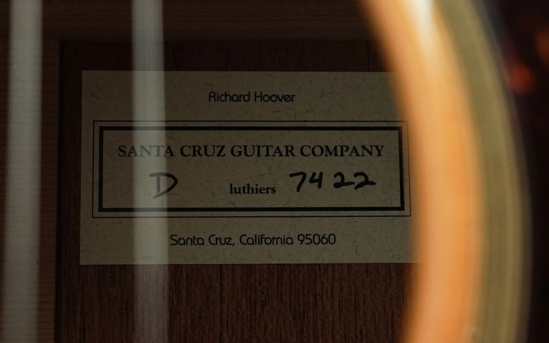 Santa Cruz D Mahogany Spruce 2019 - Image 11