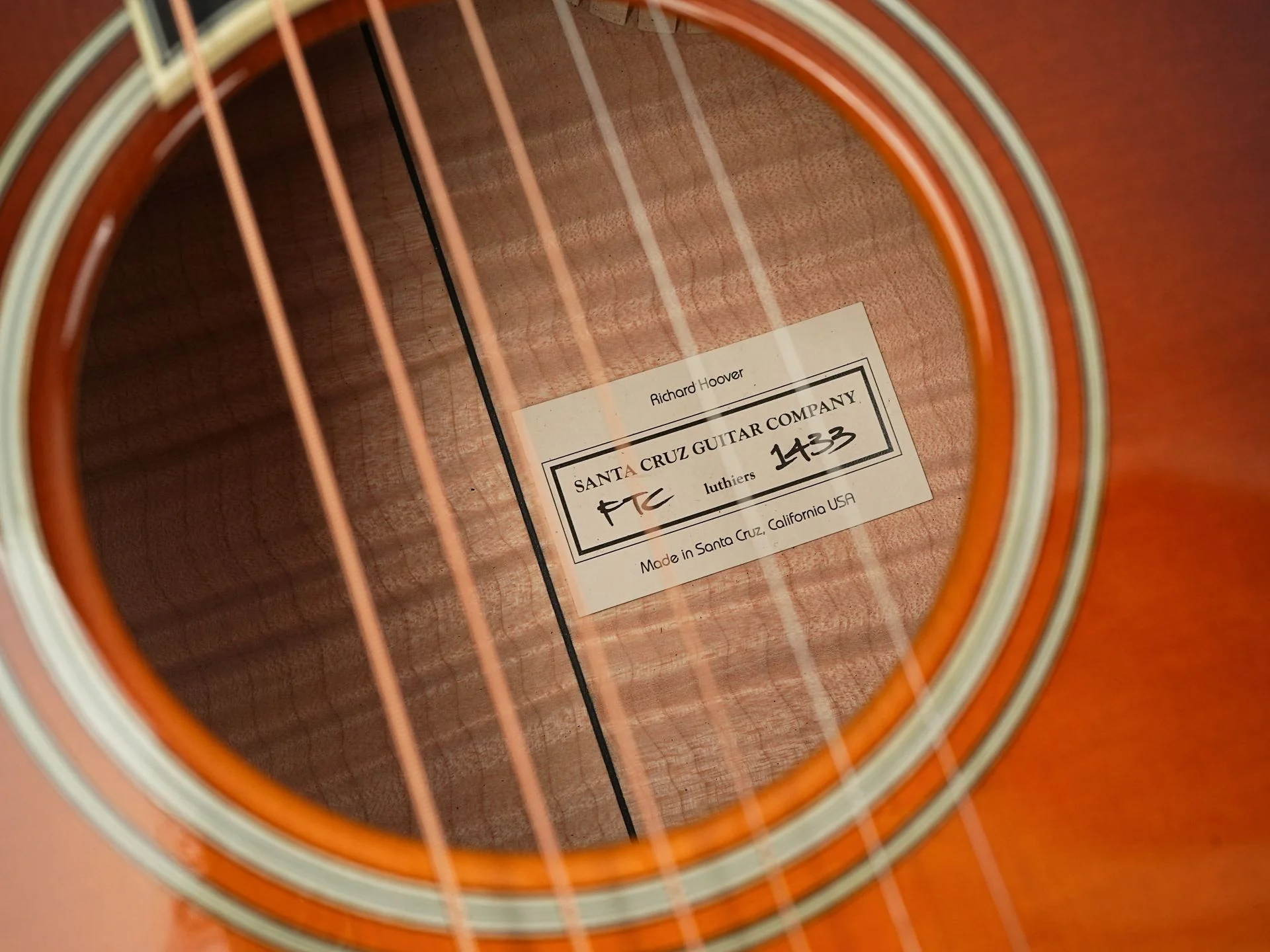Santa Cruz FTC Flamed Maple German Spruce - Image 11