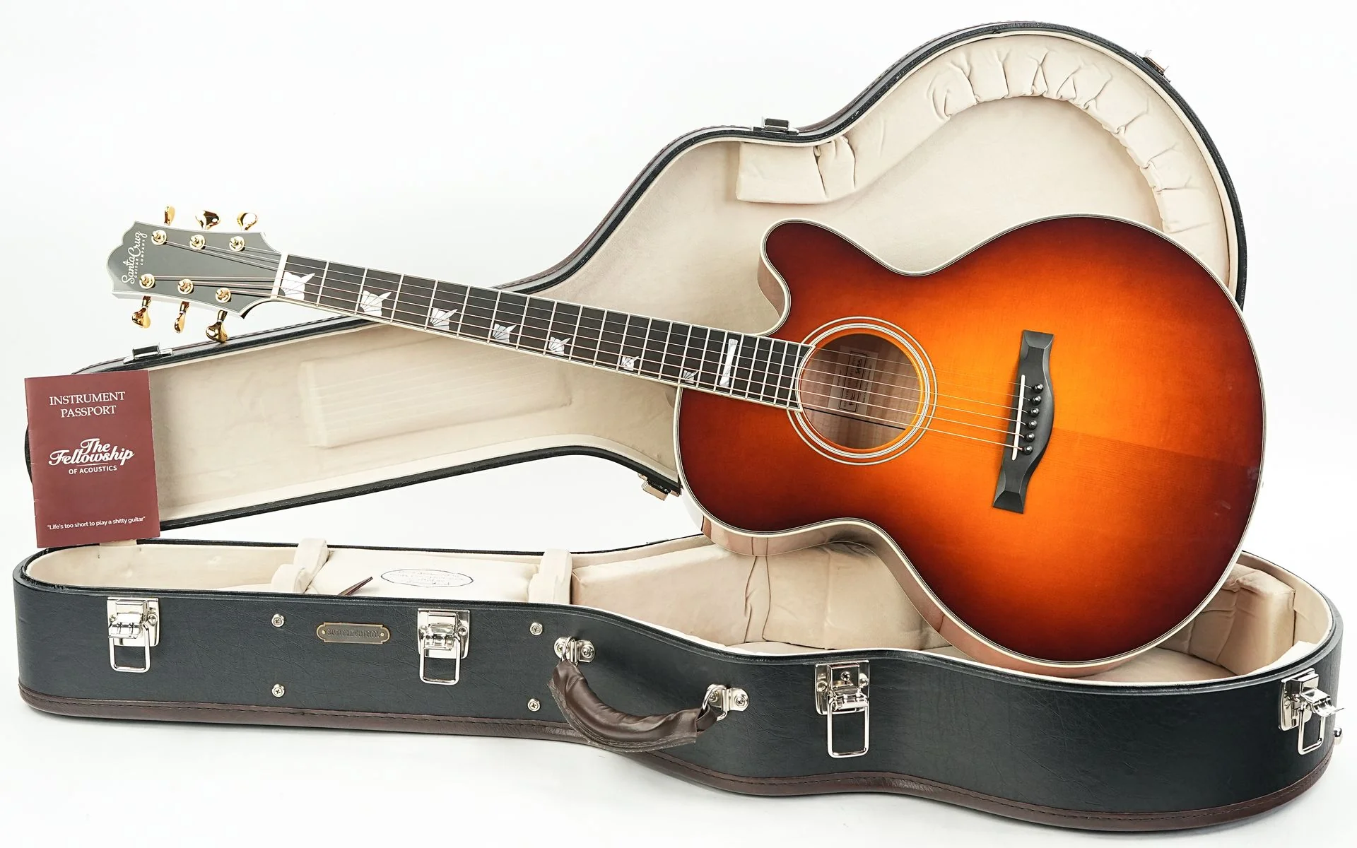 Santa Cruz FTC Flamed Maple German Spruce - Image 3