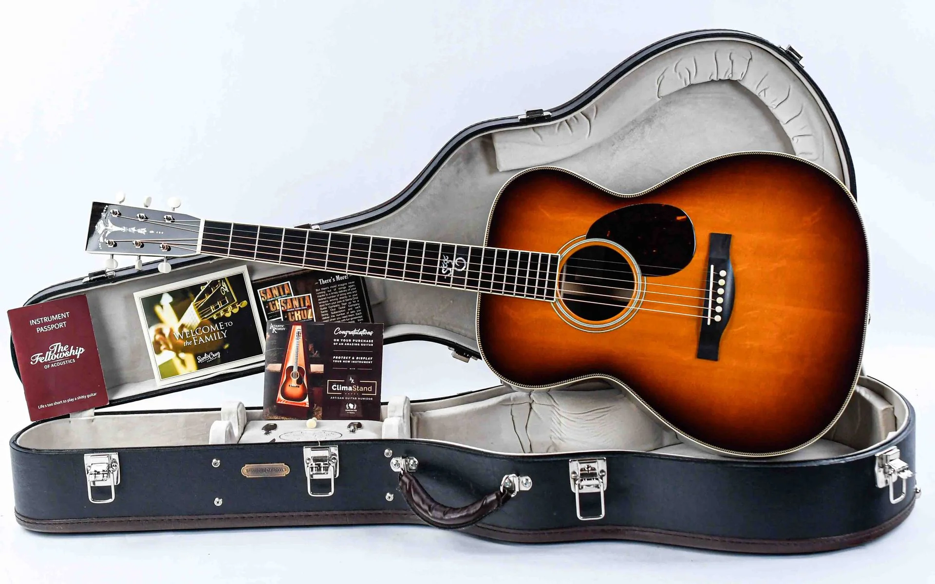 Santa Cruz OM Bearclaw Spruce Rosewood Sunburst 2019 - Image 3