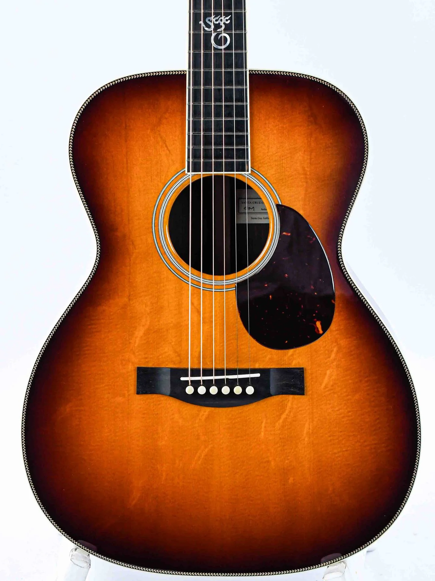 Santa Cruz OM Bearclaw Spruce Rosewood Sunburst 2019 - Image 5