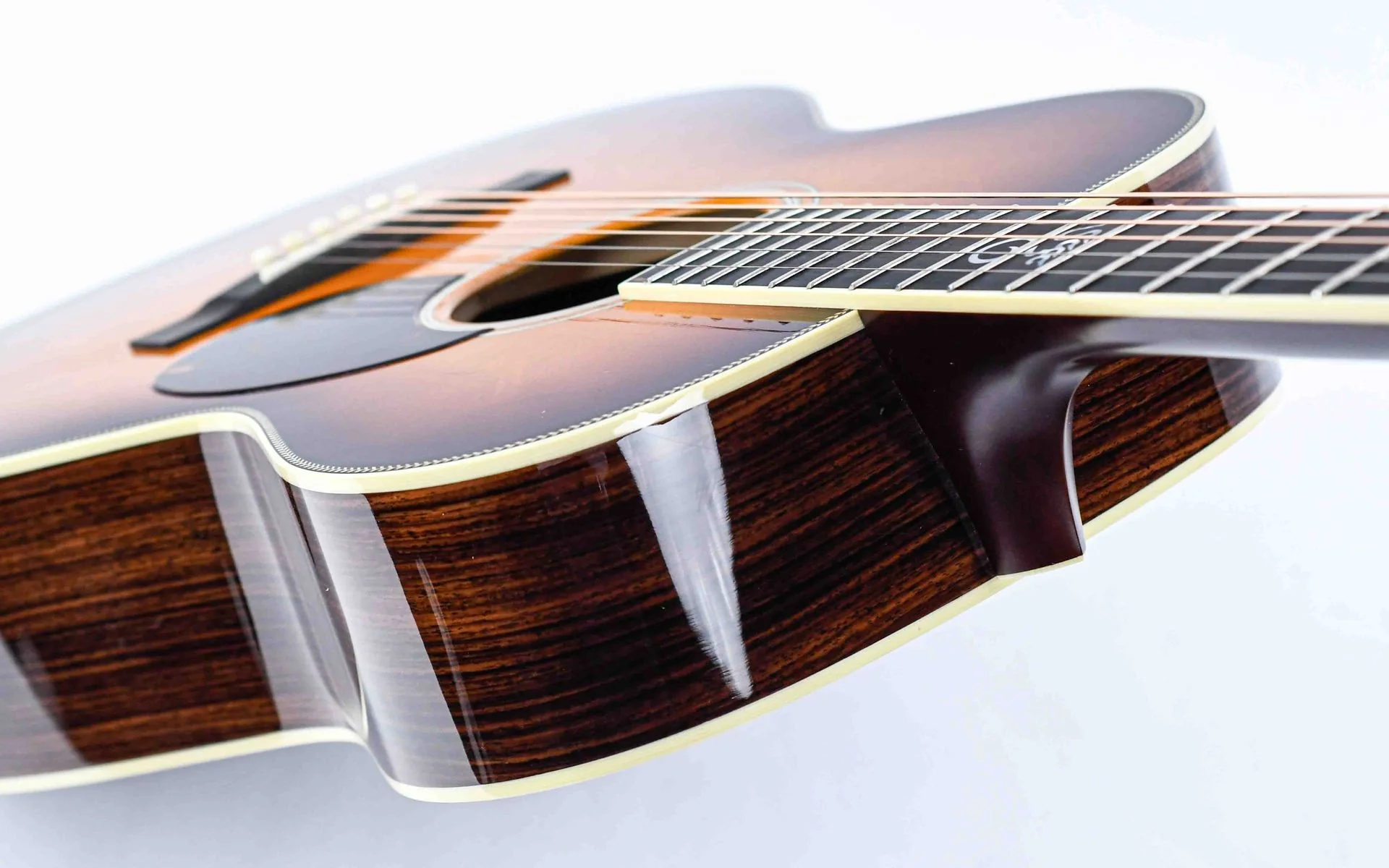 Santa Cruz OM Bearclaw Spruce Rosewood Sunburst 2019 - Image 9