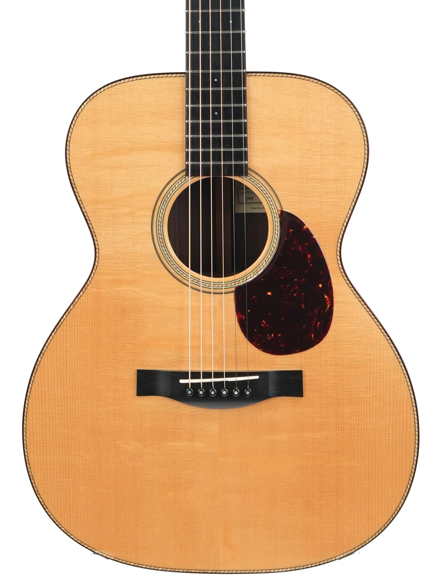 Santa Cruz OM Custom Bearclaw German Spruce Indian Rosewood 2017 - Image 5
