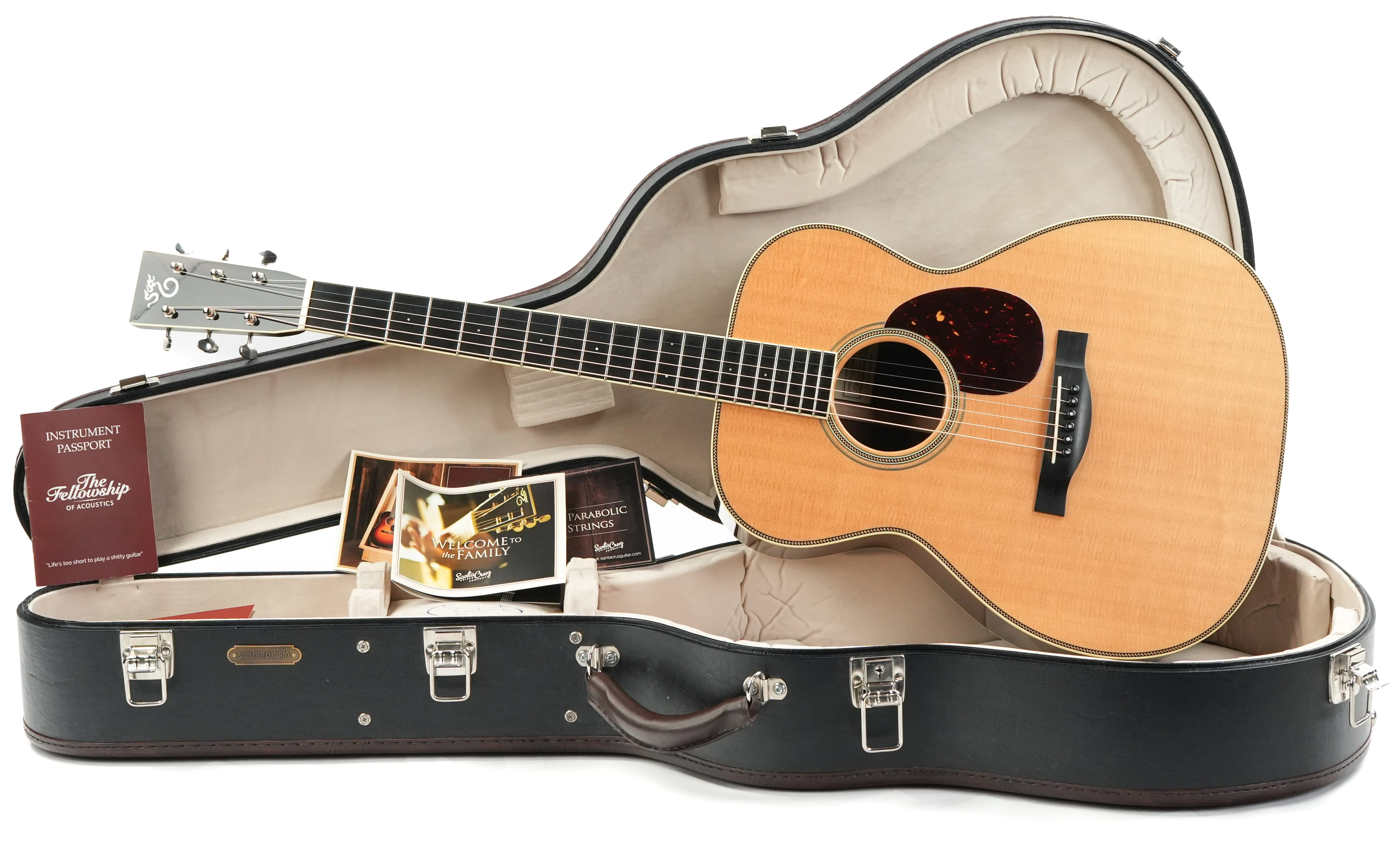 Santa Cruz OM Sitka Indian Rosewood 2017 - Image 3
