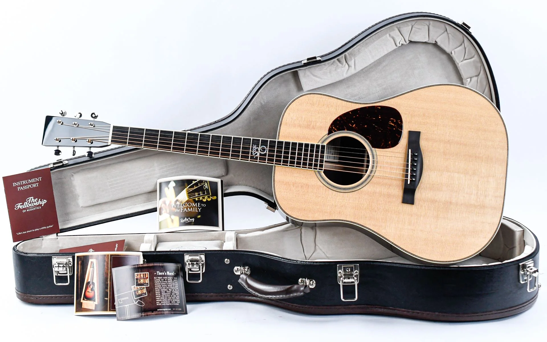 Santa Cruz Tony Rice Dreadnought #8035 - Image 3