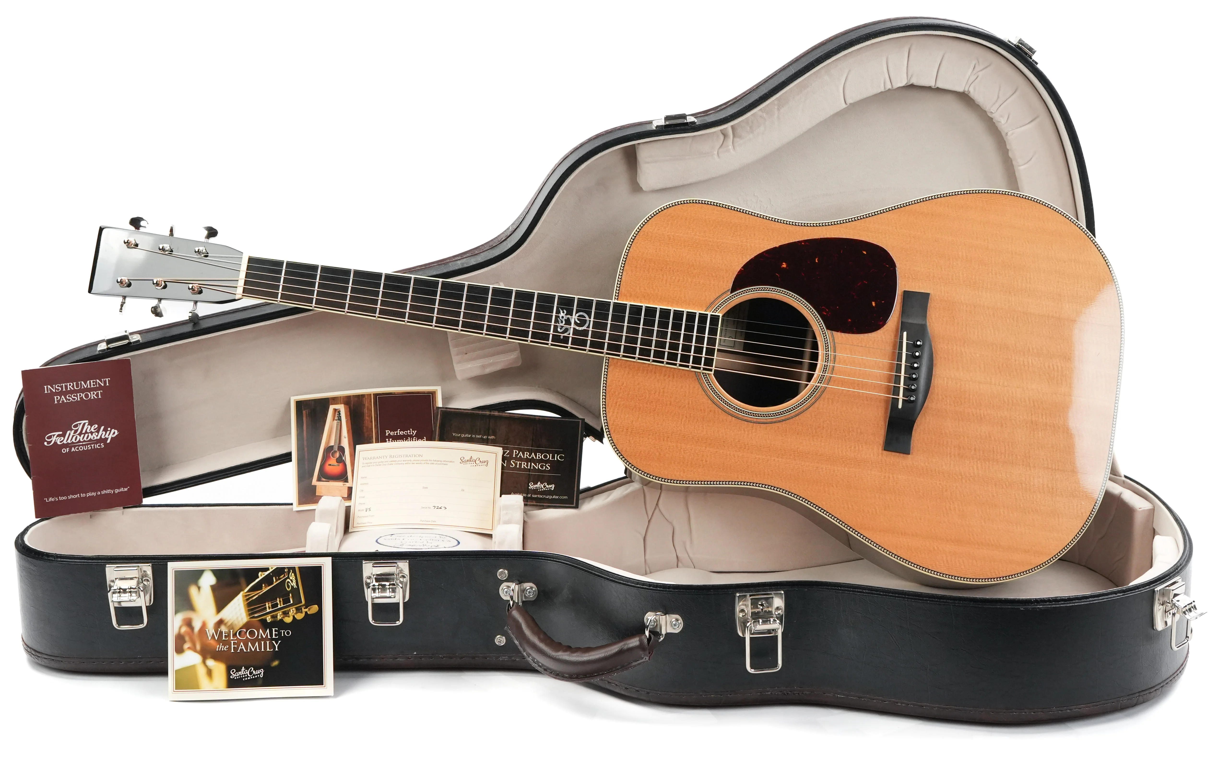Santa Cruz Tony Rice Sitka Indian Rosewood 2015 - Image 3