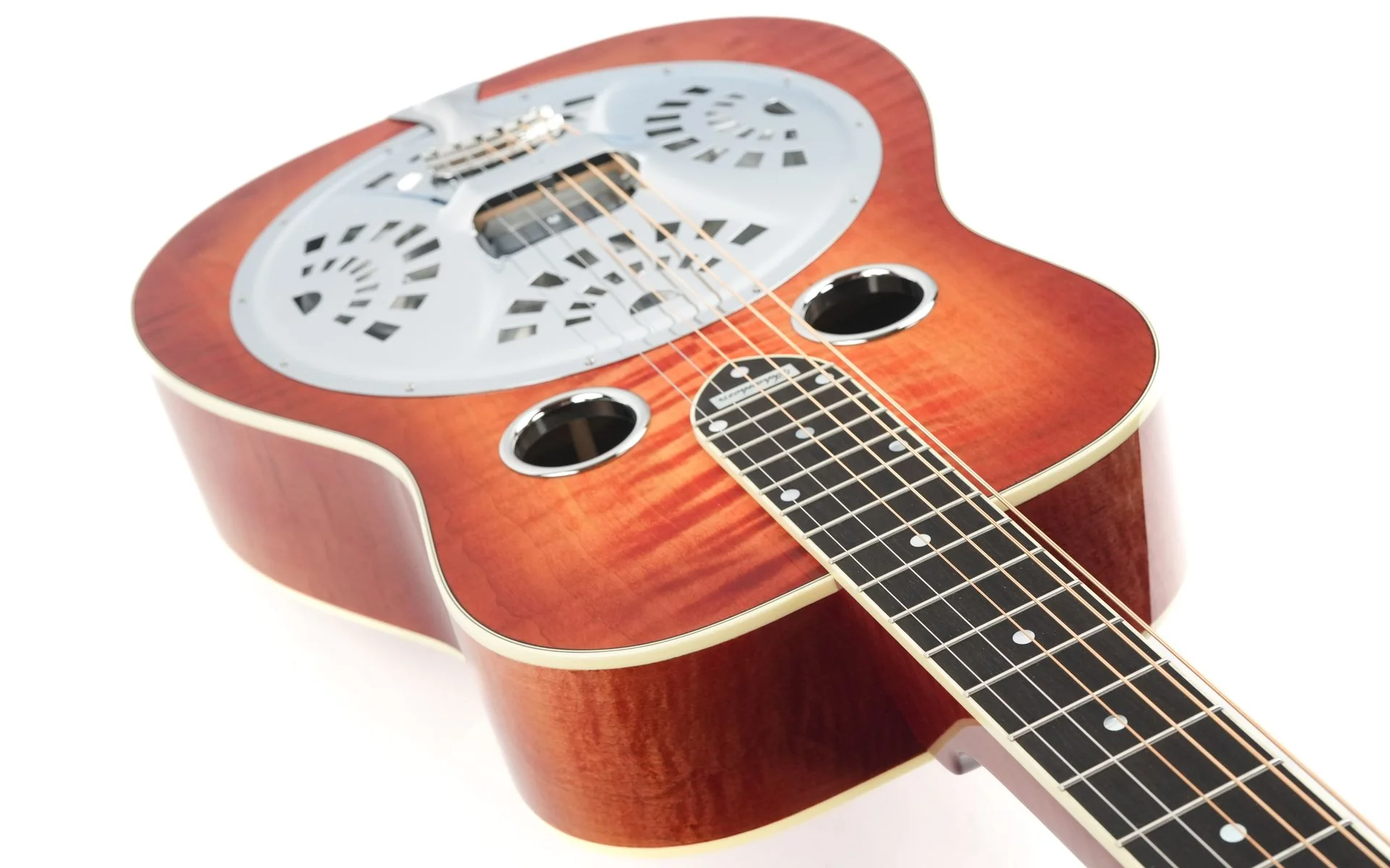 Scheerhorn L Body Figured Maple Square Neck - Image 11