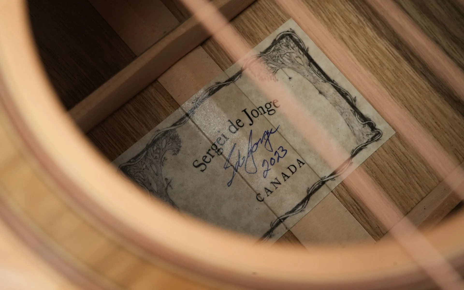 Sergei de Jonge Grand OM Black Limba Spruce - Image 12