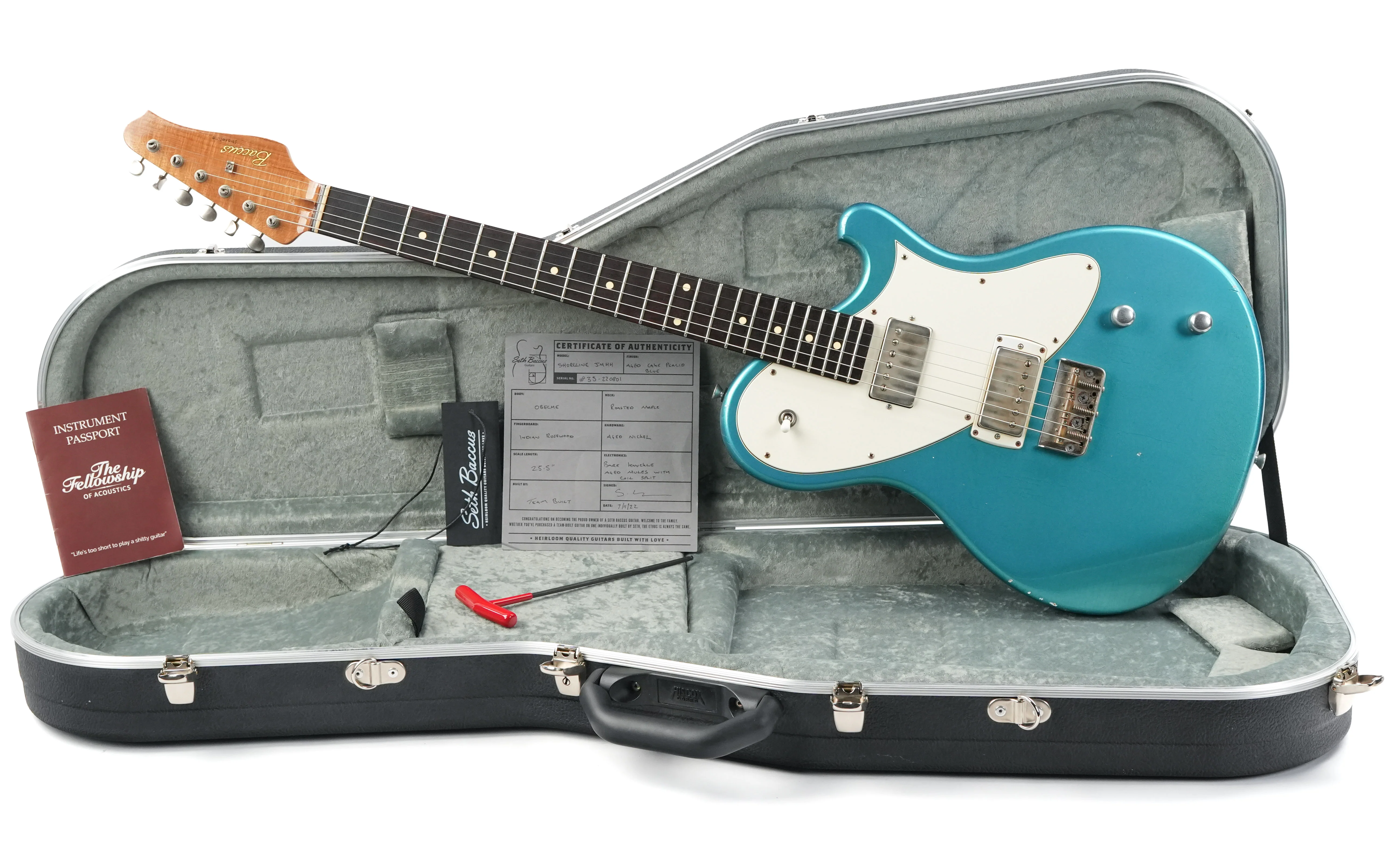 Seth Baccus Shoreline JM HH Lake Placid Blue Aged 2022 - Image 3