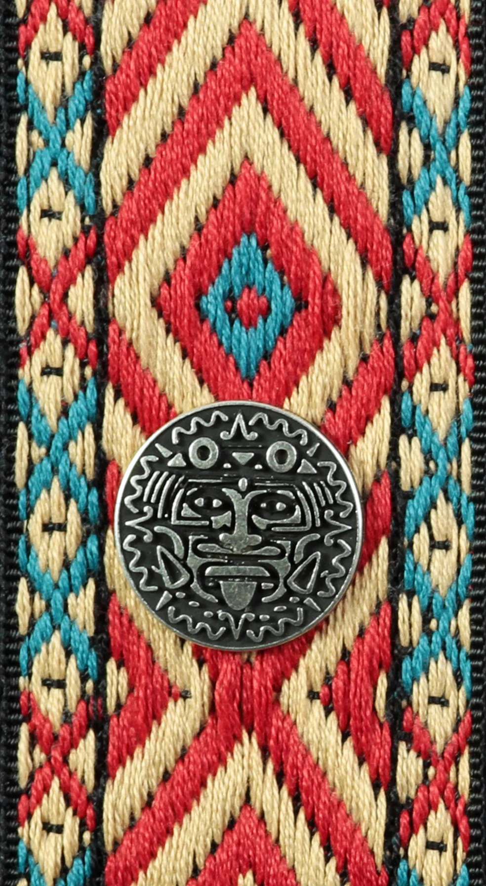 Silver Coin Huracan Guitar Strap - Image 2