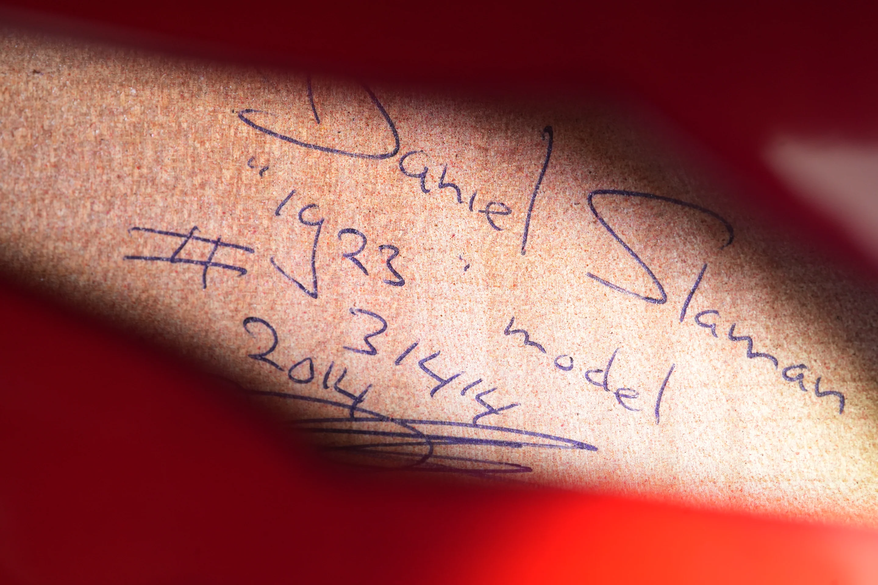 Slaman 1923 Archtop Cherry 2014 - Image 11