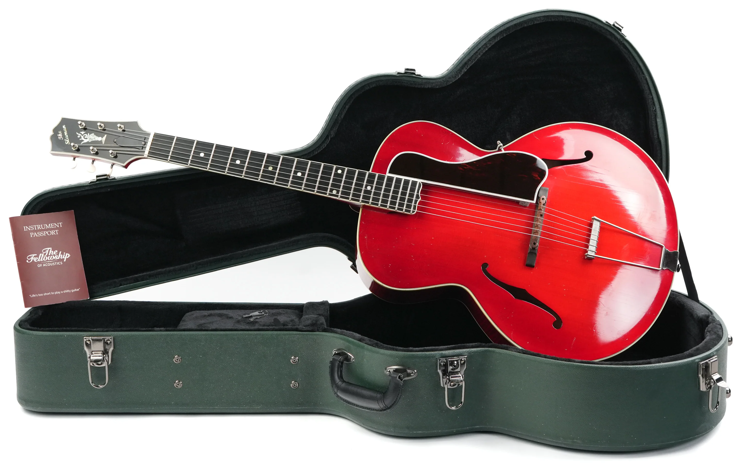 Slaman 1923 Archtop Cherry 2014 - Image 3