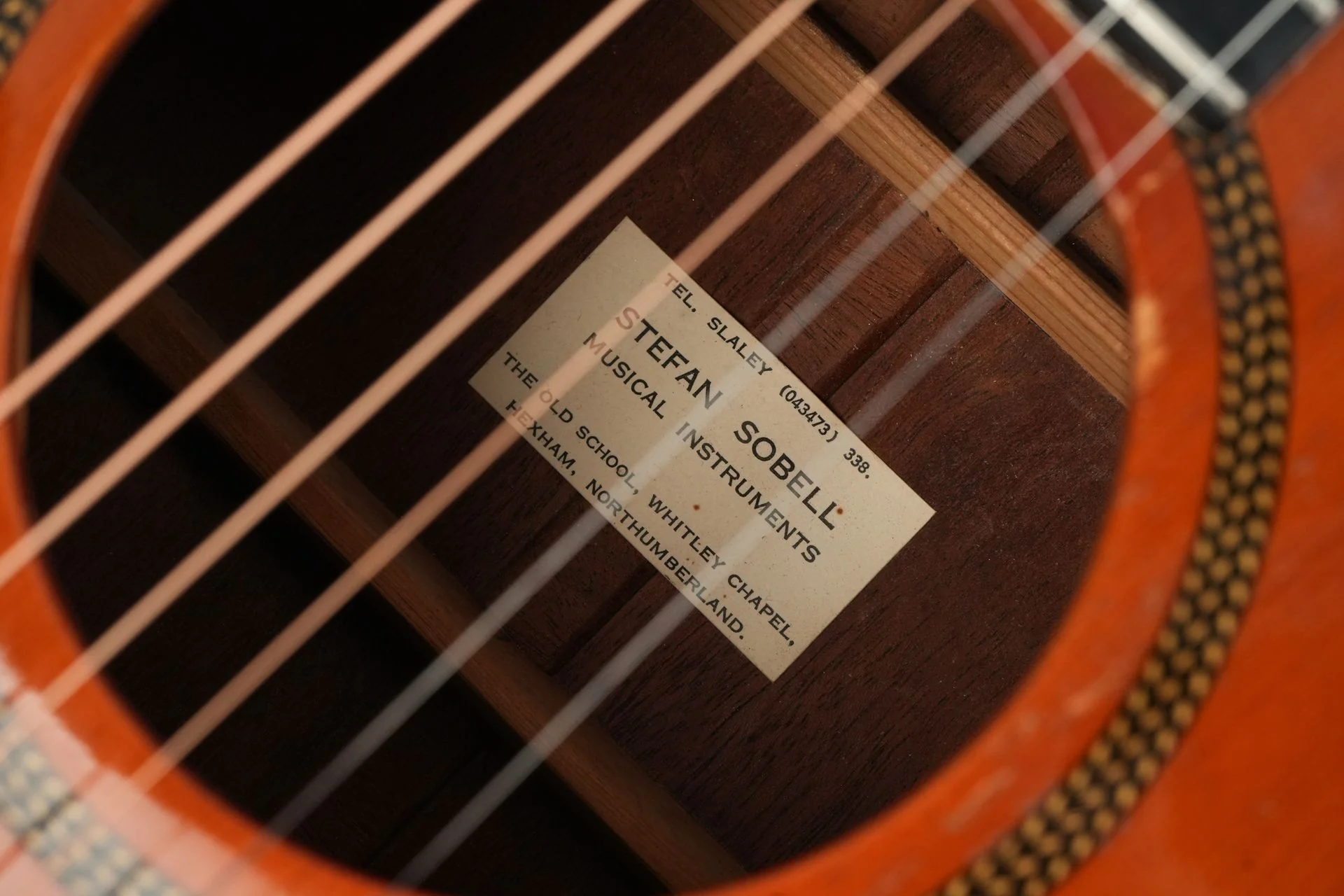 Sobell Archtop German Spruce Mahogany 1983 - Image 11