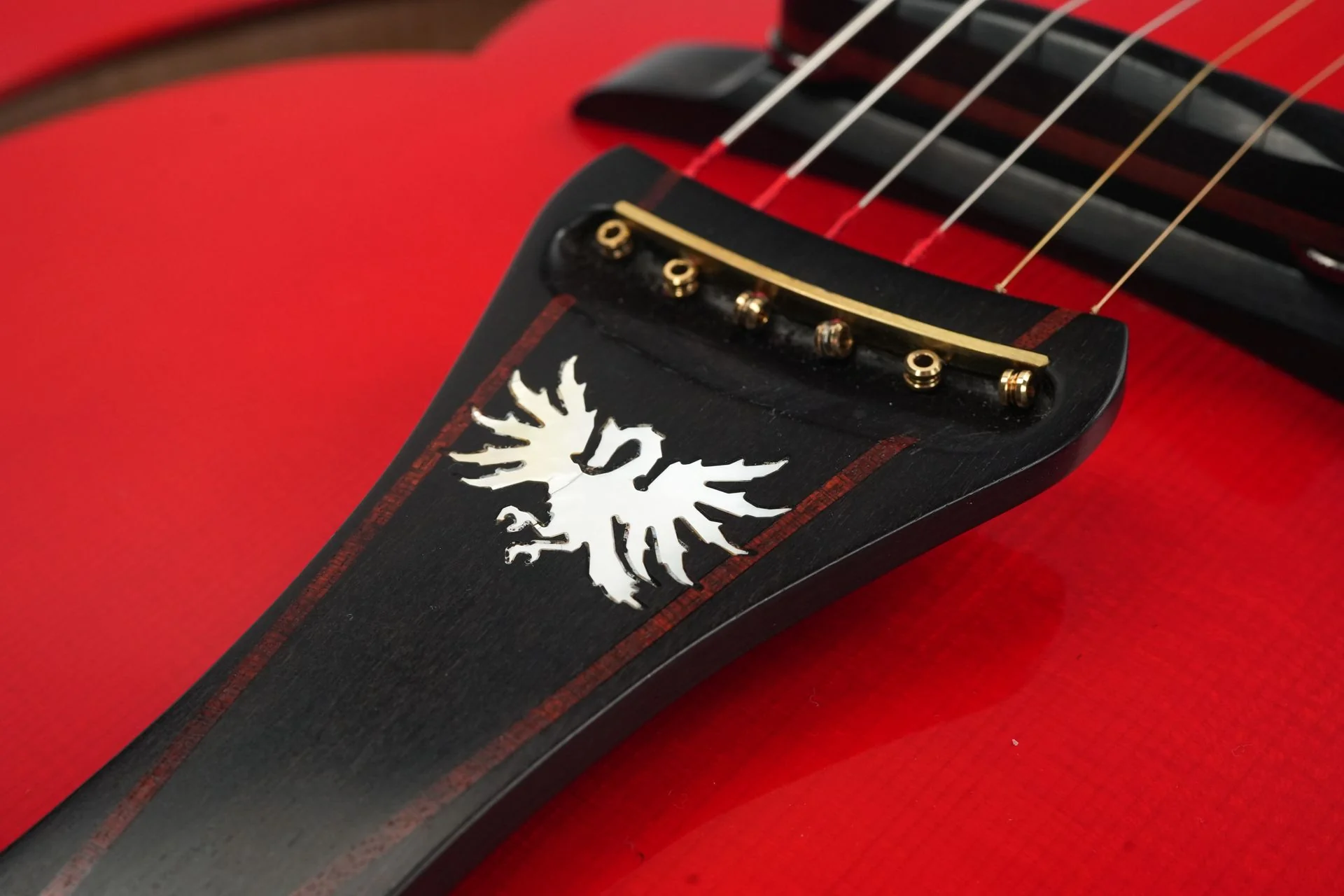 Stephen Marchione 15" Archtop Red 2009 - Image 12