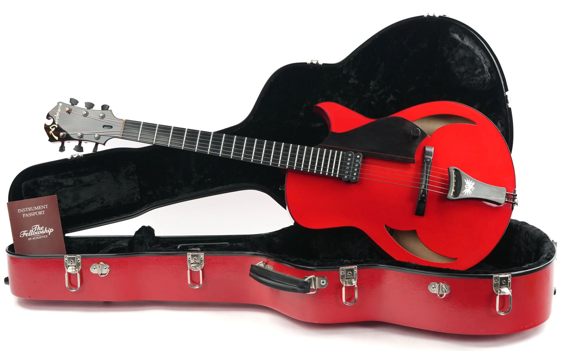 Stephen Marchione 15" Archtop Red 2009 - Image 3