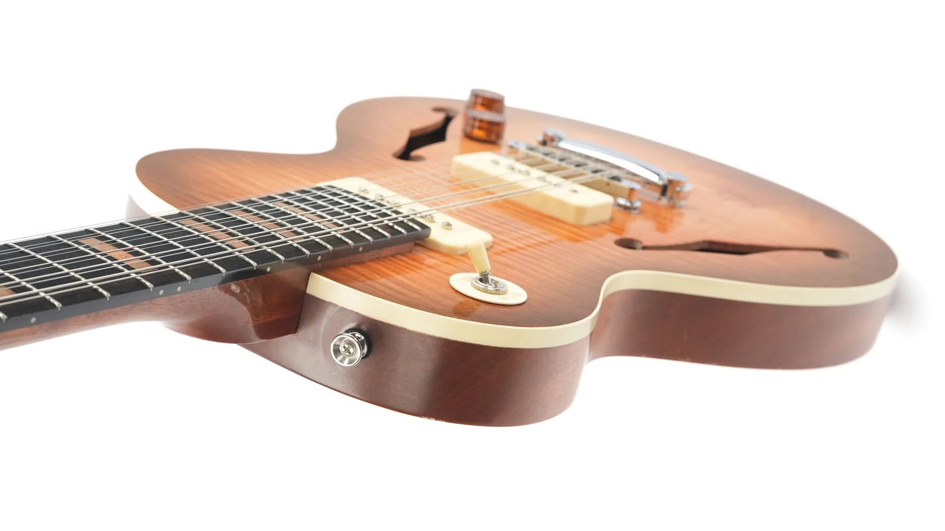 Stoney Creek Obsidian Semi Hollow 12 String 2020 - Image 10