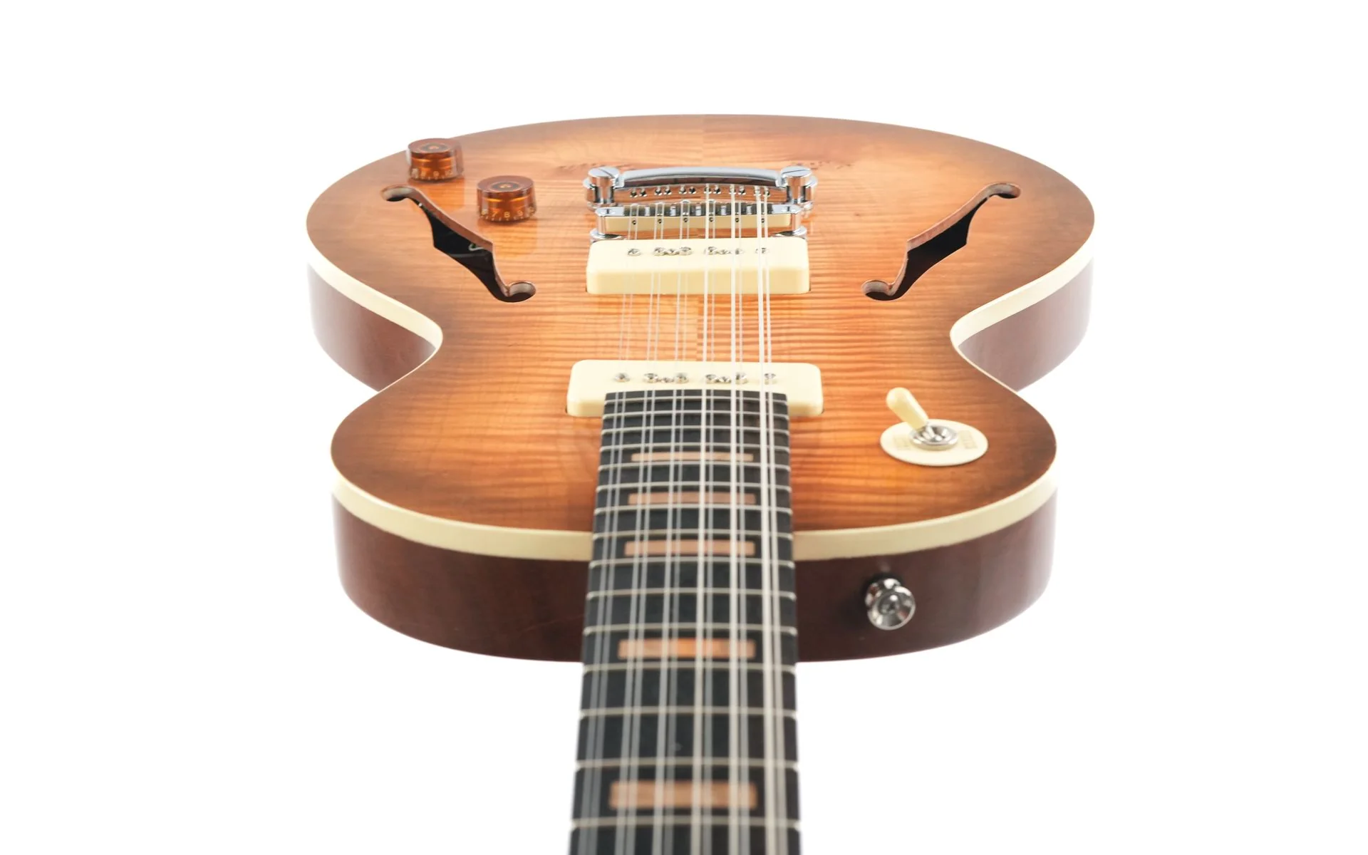 Stoney Creek Obsidian Semi Hollow 12 String 2020 - Image 12