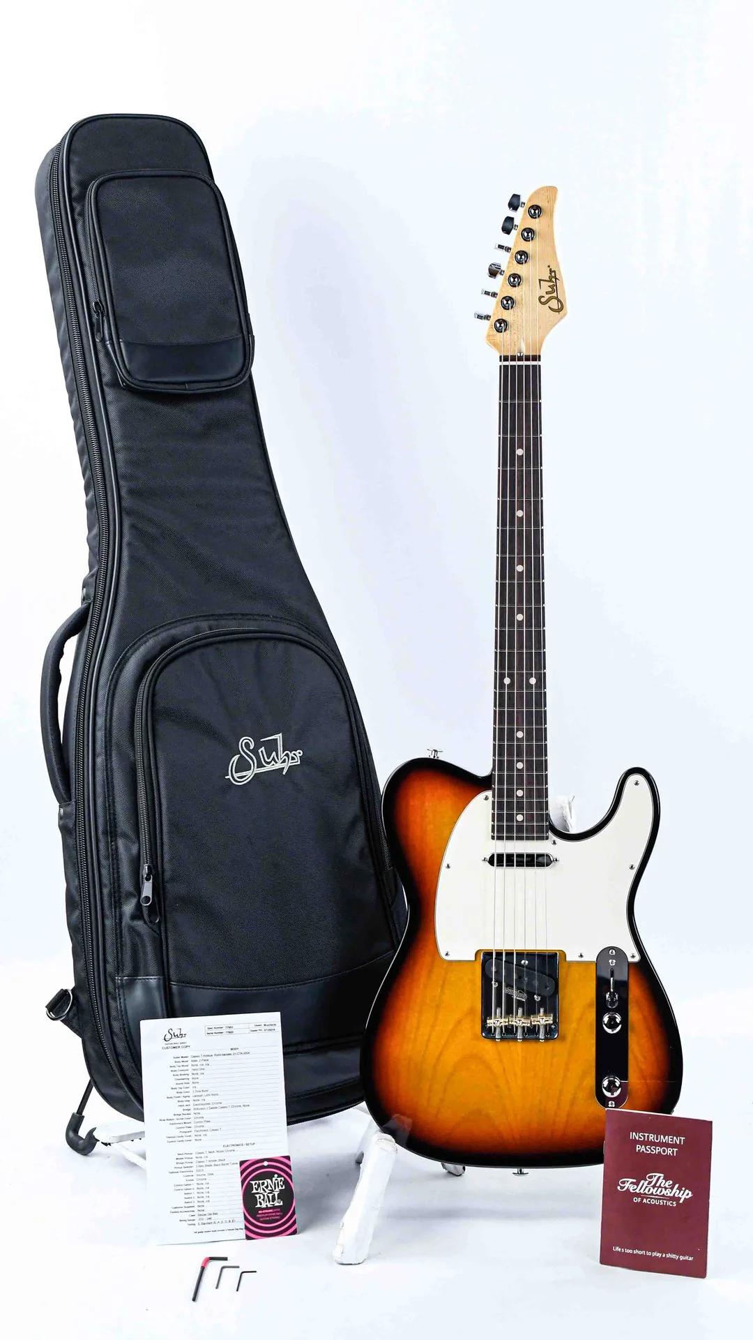 Suhr Classic T Antique 3 Tone Sunburst - Image 3
