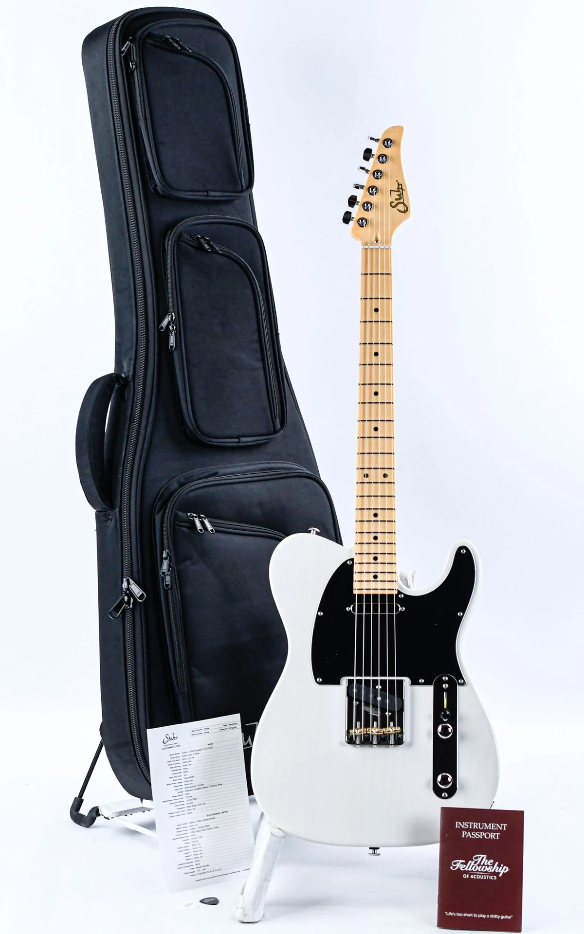 Suhr Classic T Trans White Maple - Image 3