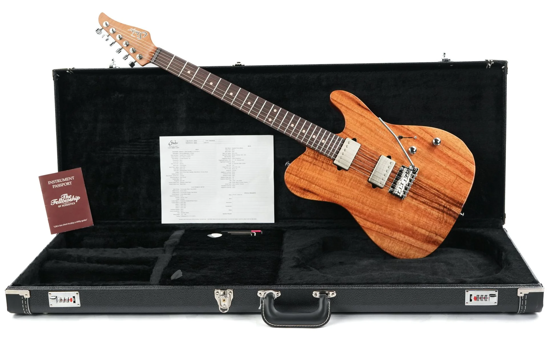 Suhr Custom Modern T Figured Koa - Image 3