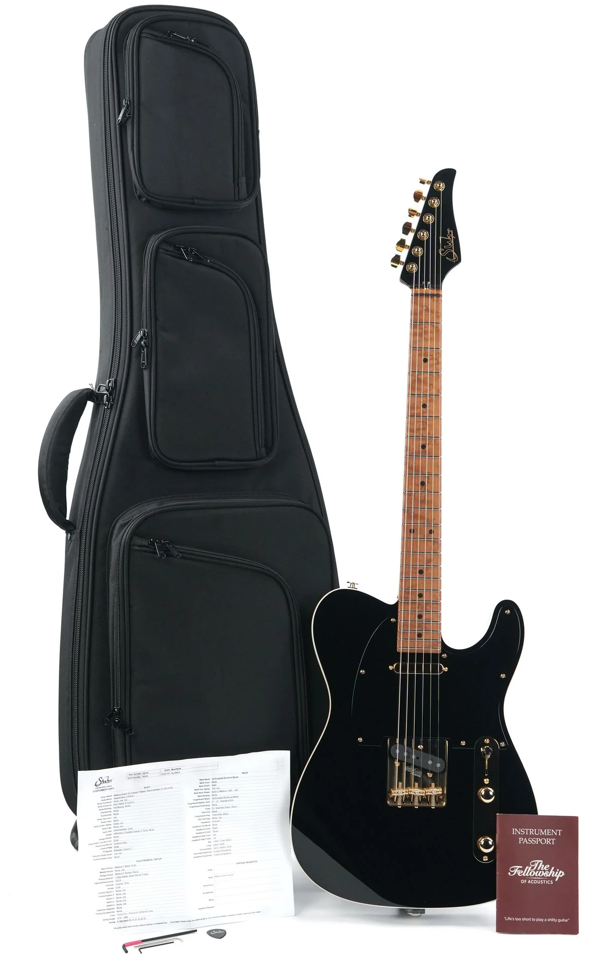 Suhr Mateus Asato T Black - Image 3