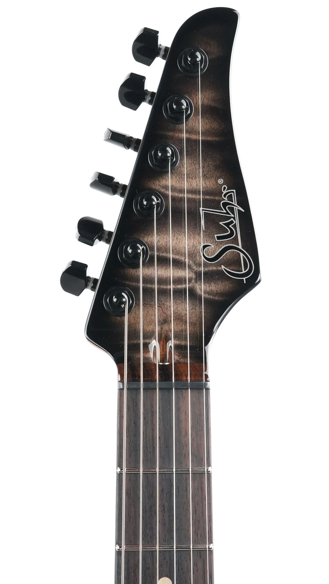 Suhr Modern Custom Faded Trans Charcoal Burst - Image 2