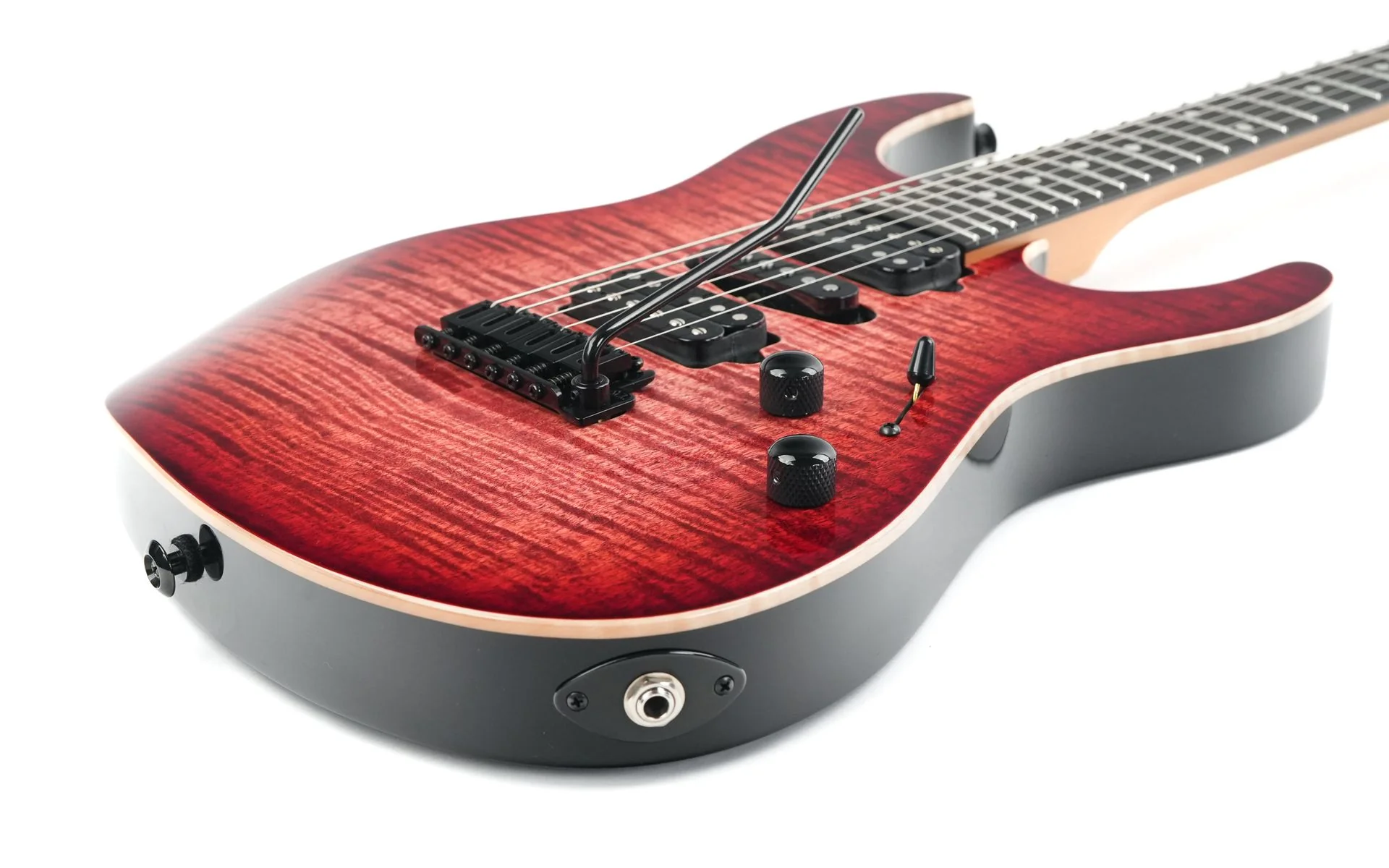 Suhr Modern Custom Faded Trans Wine Red Burst - Image 11