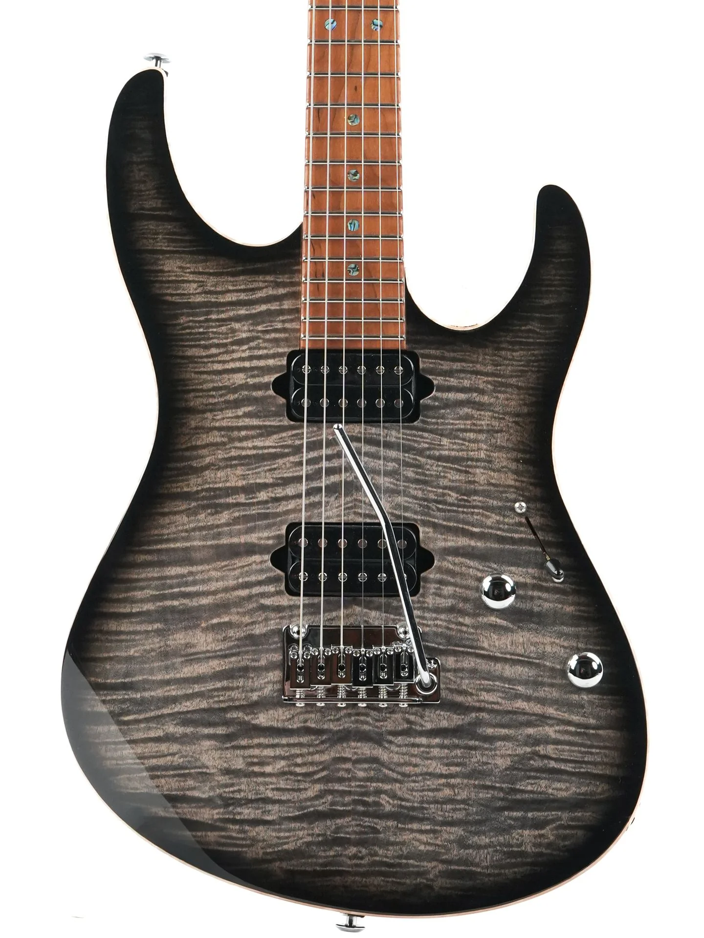 Suhr Modern Custom Trans Charcoal Burst - Image 5