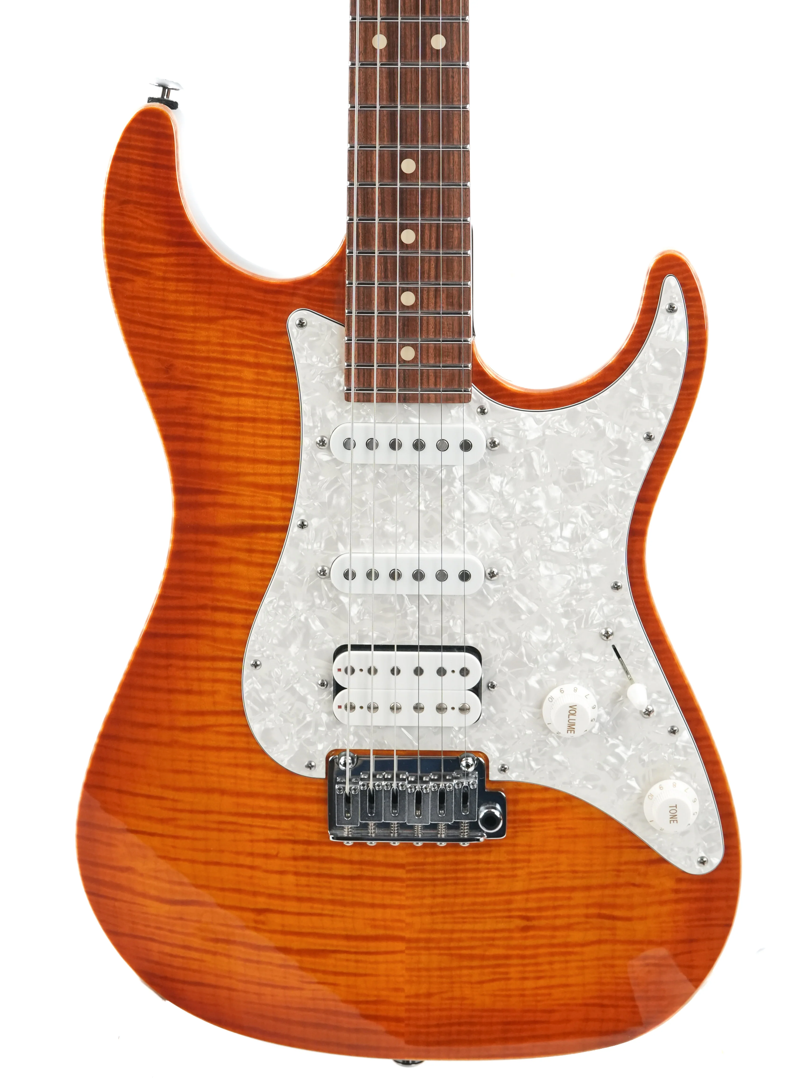 Suhr Standard Plus HSS Trans Honey Amber Burst 2024 - Image 5
