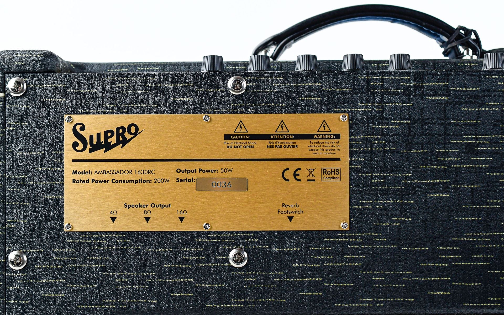 Supro Ambassador 2x10 Custom Combo - Image 9