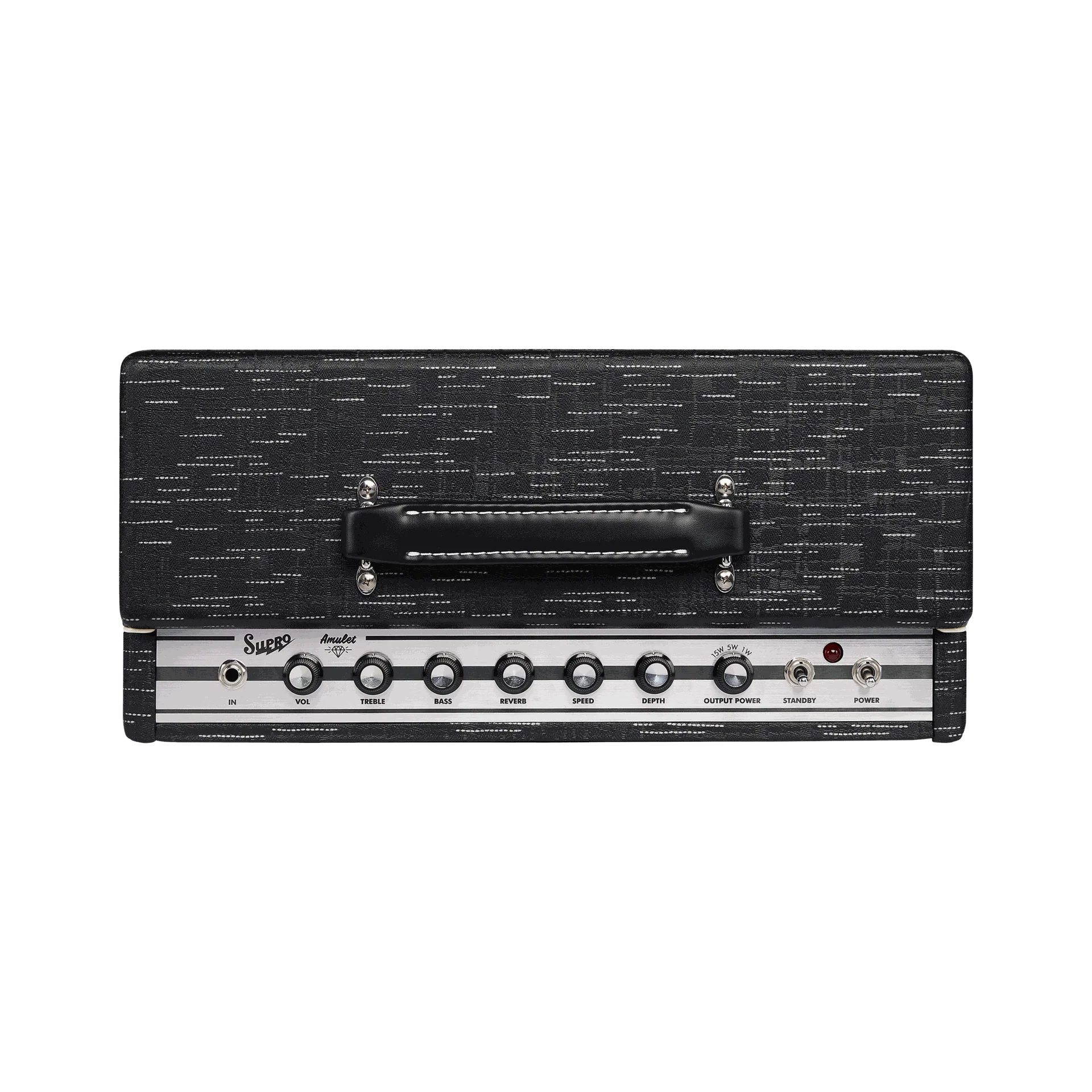 Supro Amulet 1x10 Combo Black on Black - Image 5