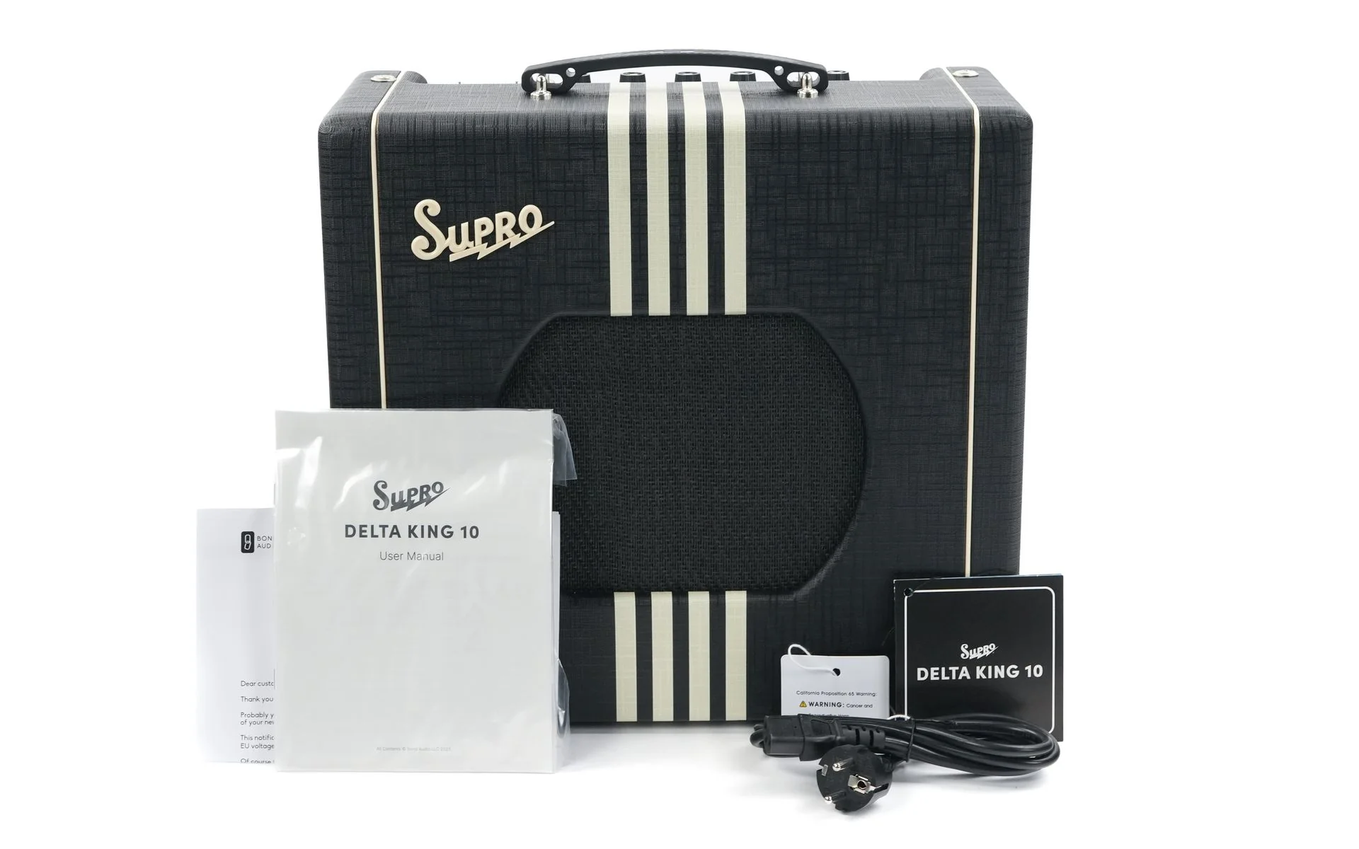 Supro Delta King 10 Black Cream - Image 2