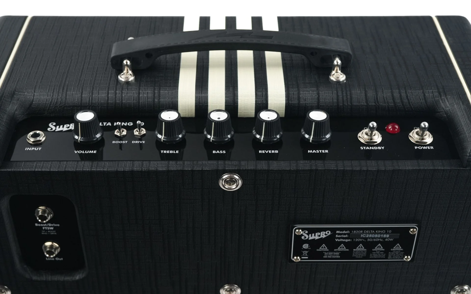 Supro Delta King 10 Black Cream - Image 5