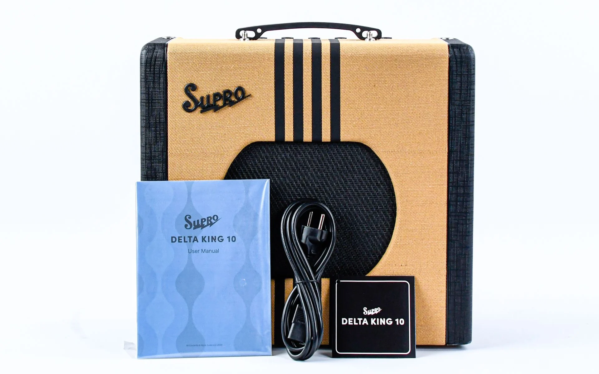 Supro Delta King 10 Tweed Black - Image 2