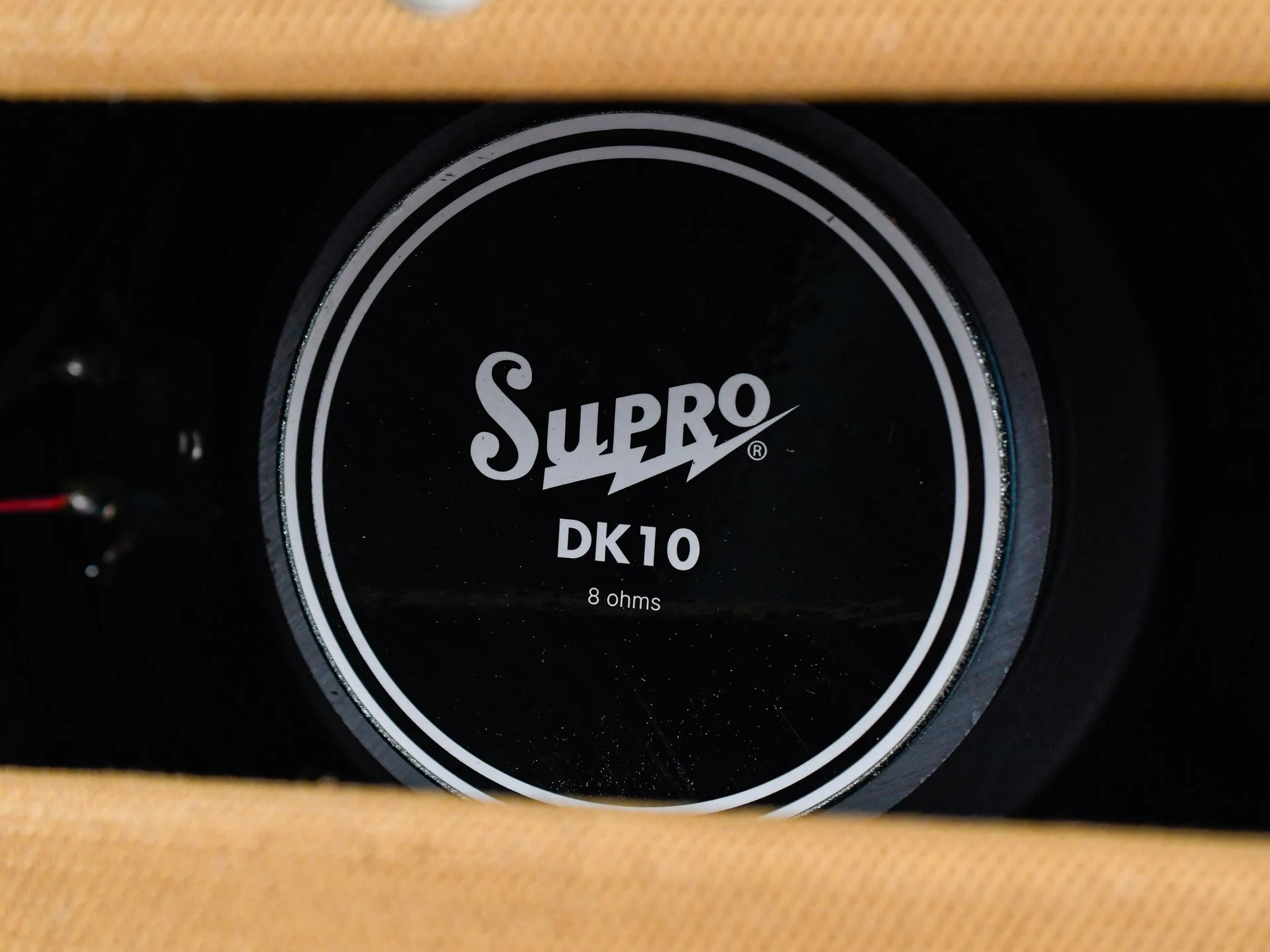 Supro Delta King 10 Tweed Black - Image 4