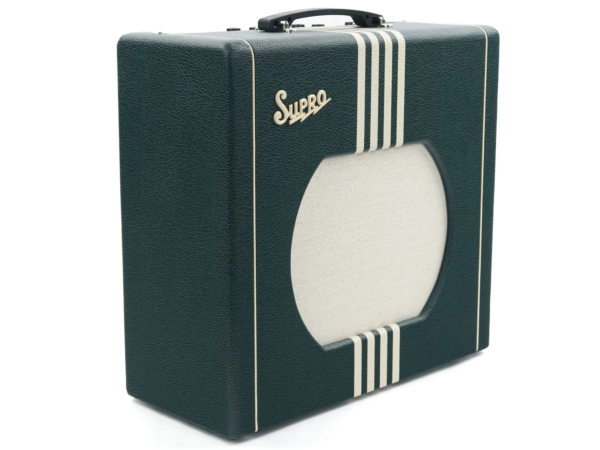 Supro Delta King 12 Emerald Green Cream - Image 3
