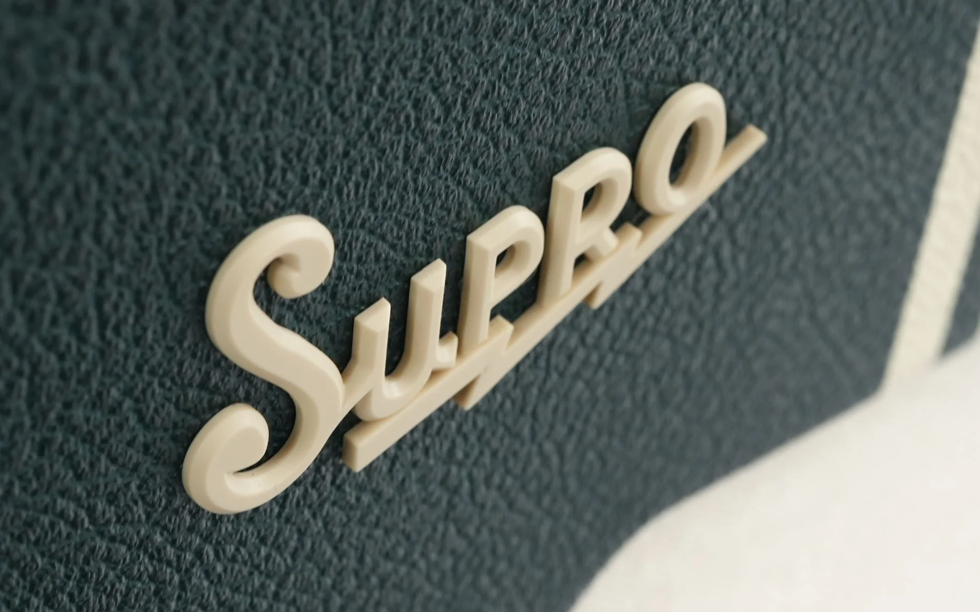 Supro Delta King 12 Emerald Green Cream - Image 8