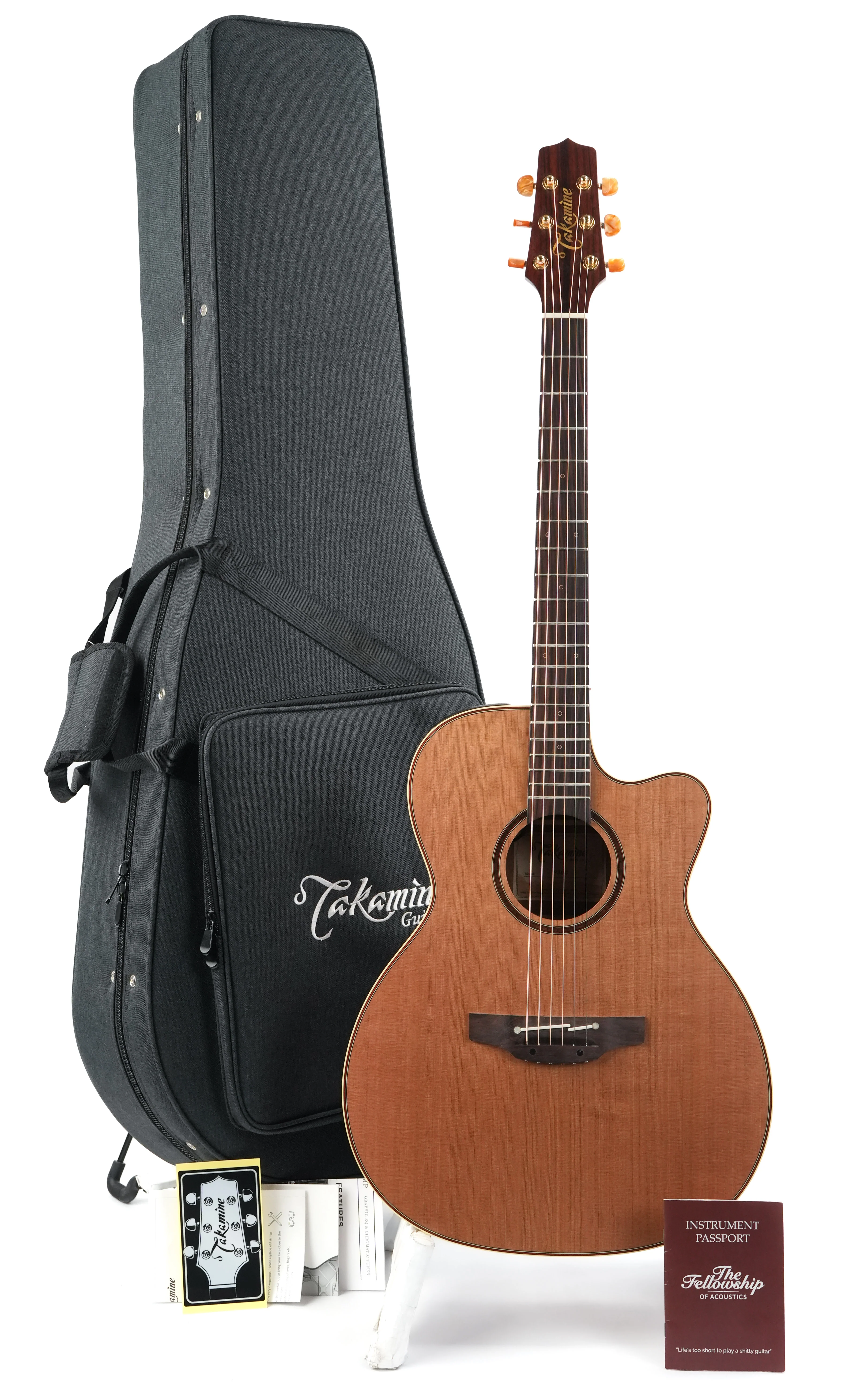 Takamine P3MC Cedar Sapele 2023 - Image 3