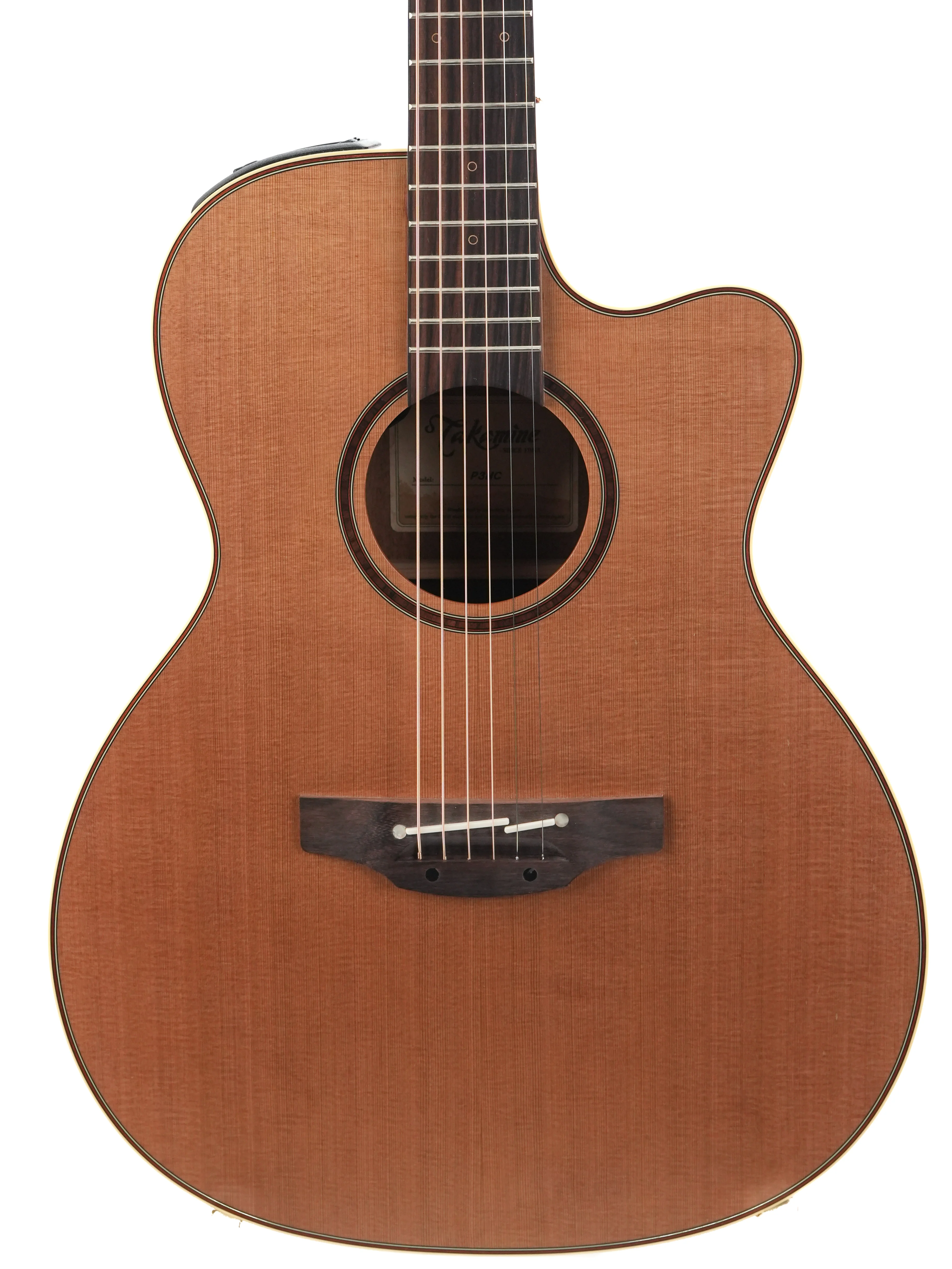 Takamine P3MC Cedar Sapele 2023 - Image 5